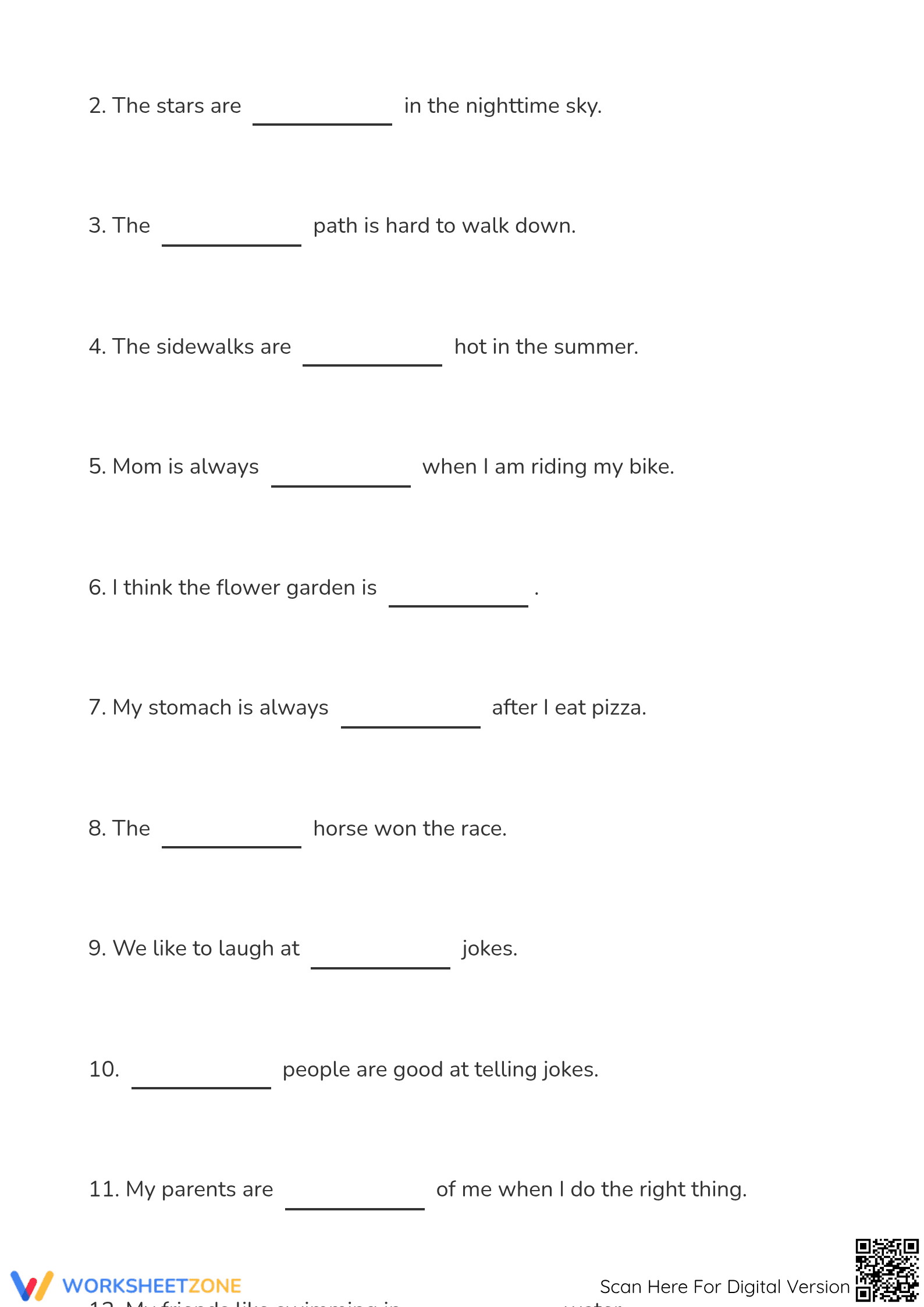 Essential Adjectives Practice | Grade 1 ELA - Page 2