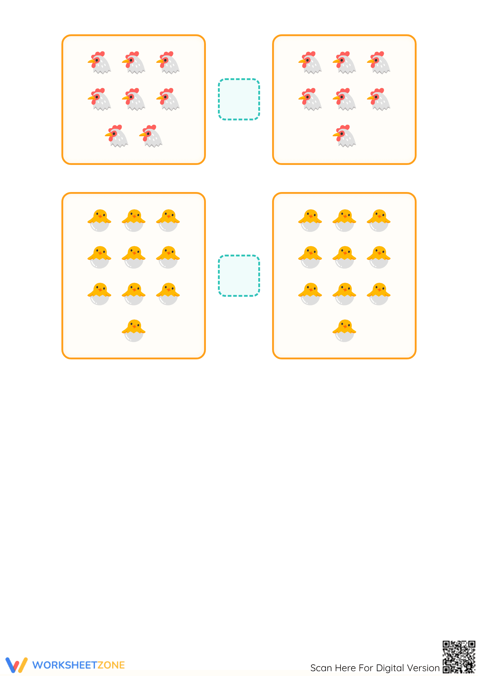 Comparing Groups Worksheet | Essential Kindergarten Math - Page 2