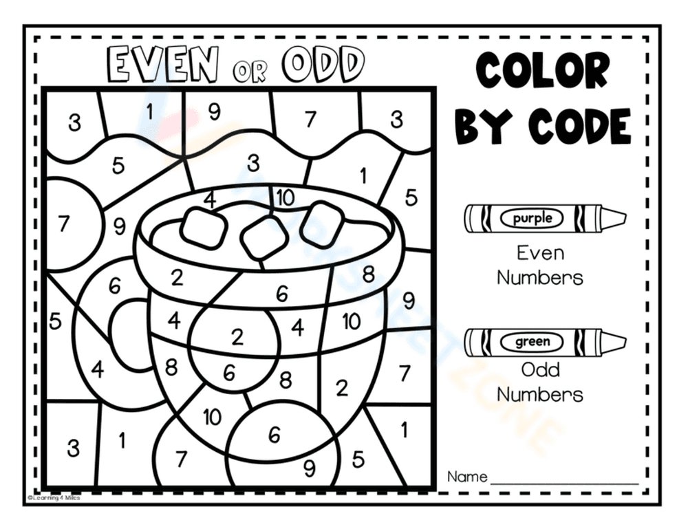 Odd and Even Numbers: Practice Identifying - Page 2