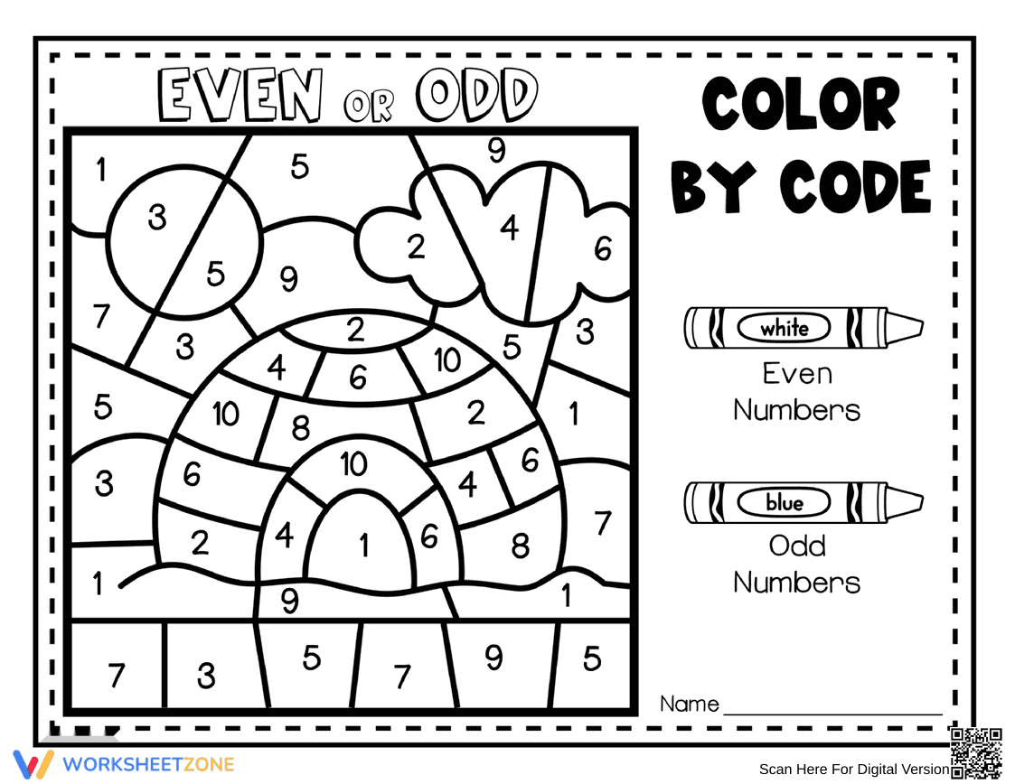 Odd and Even Numbers: Practice Identifying - Page 3