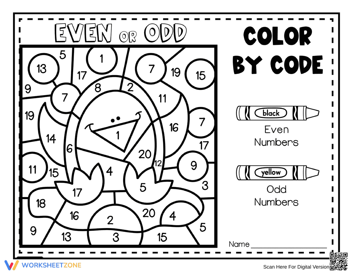 Odd and Even Numbers: Practice Identifying - Page 5