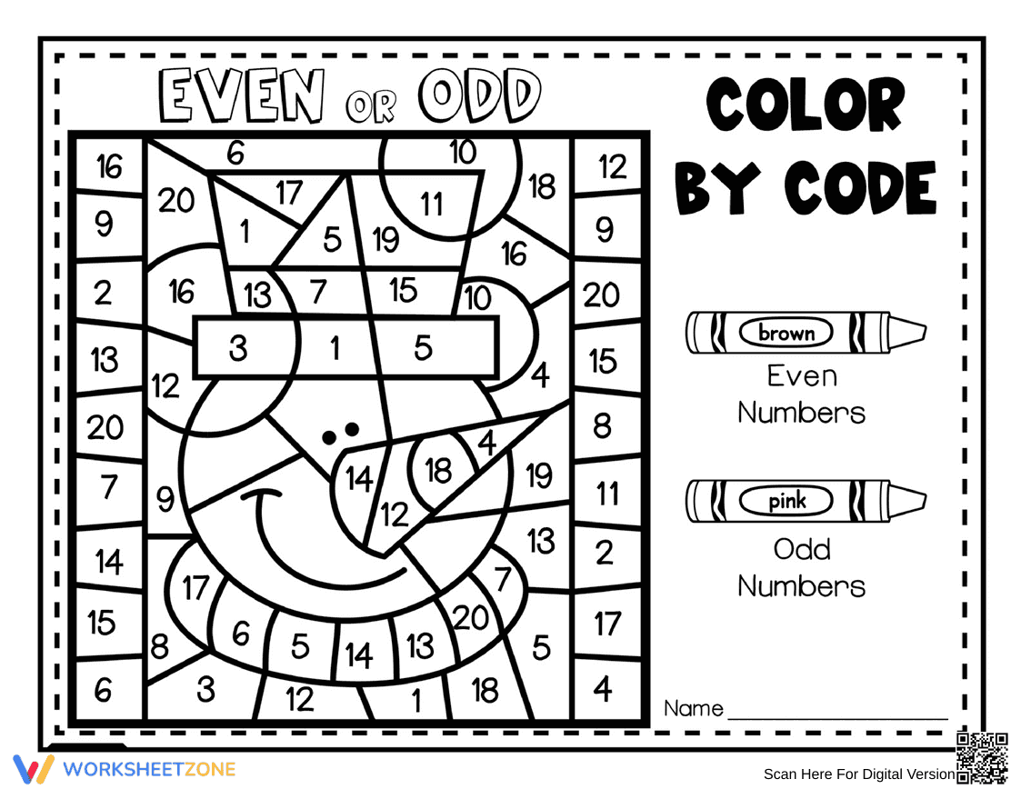 Odd and Even Numbers: Practice Identifying - Page 6