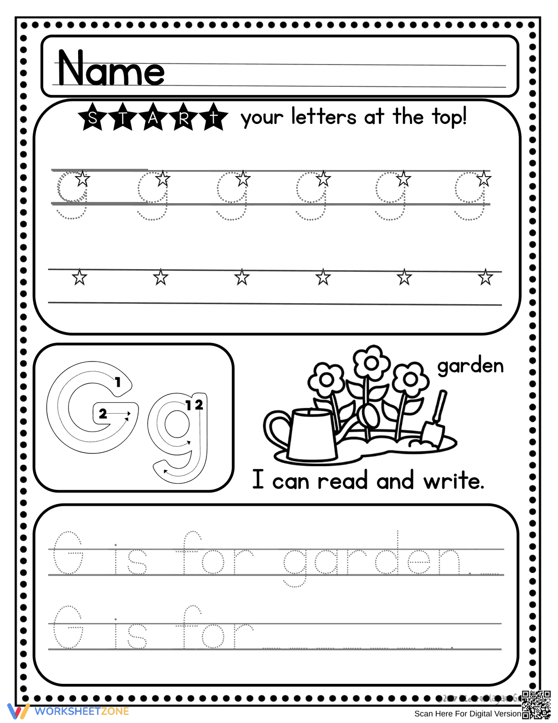 Handwriting Without Tears: Letter G - Page 6