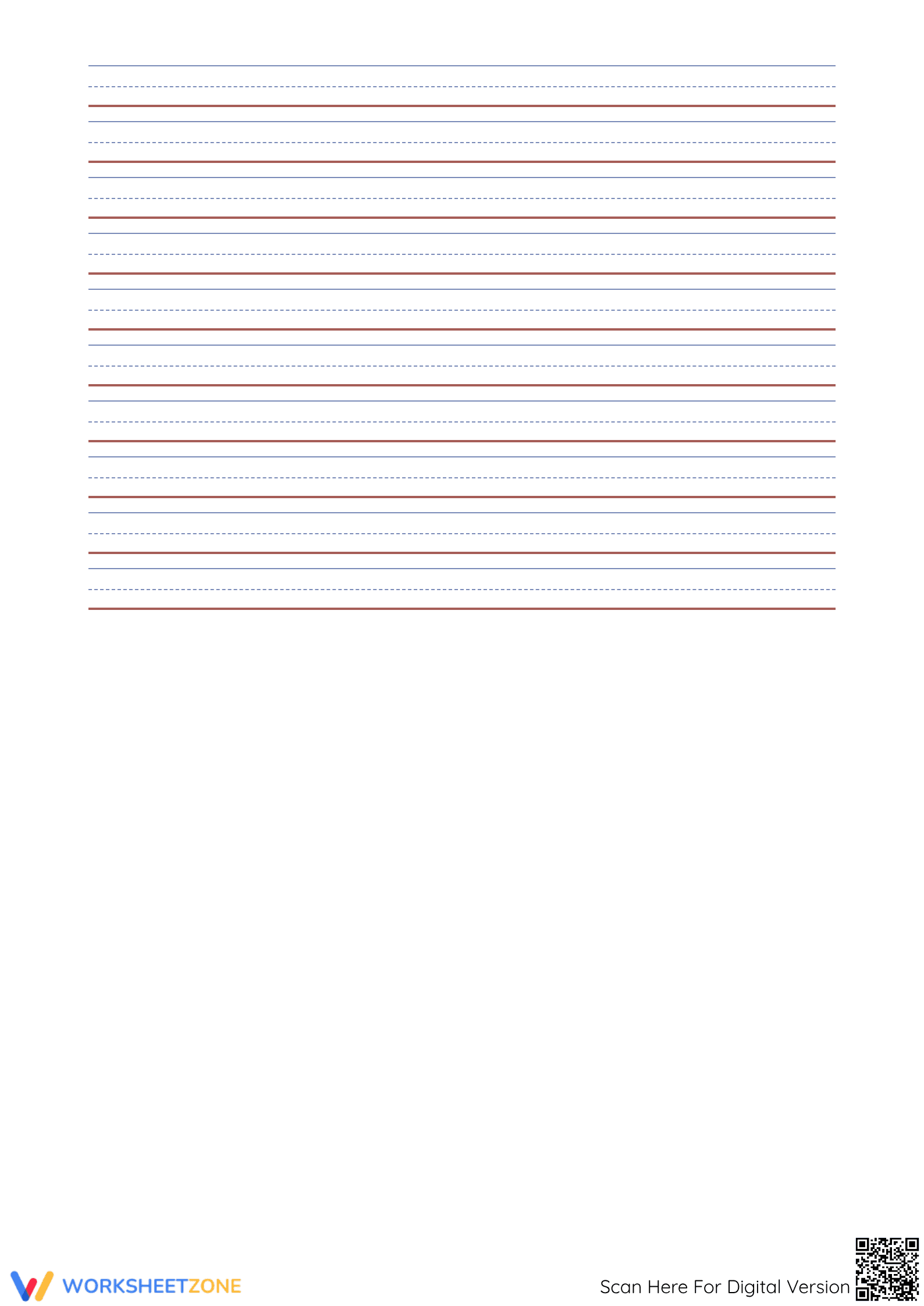 Printable Creative Handwriting Journal: Grade 6-7 - Page 4