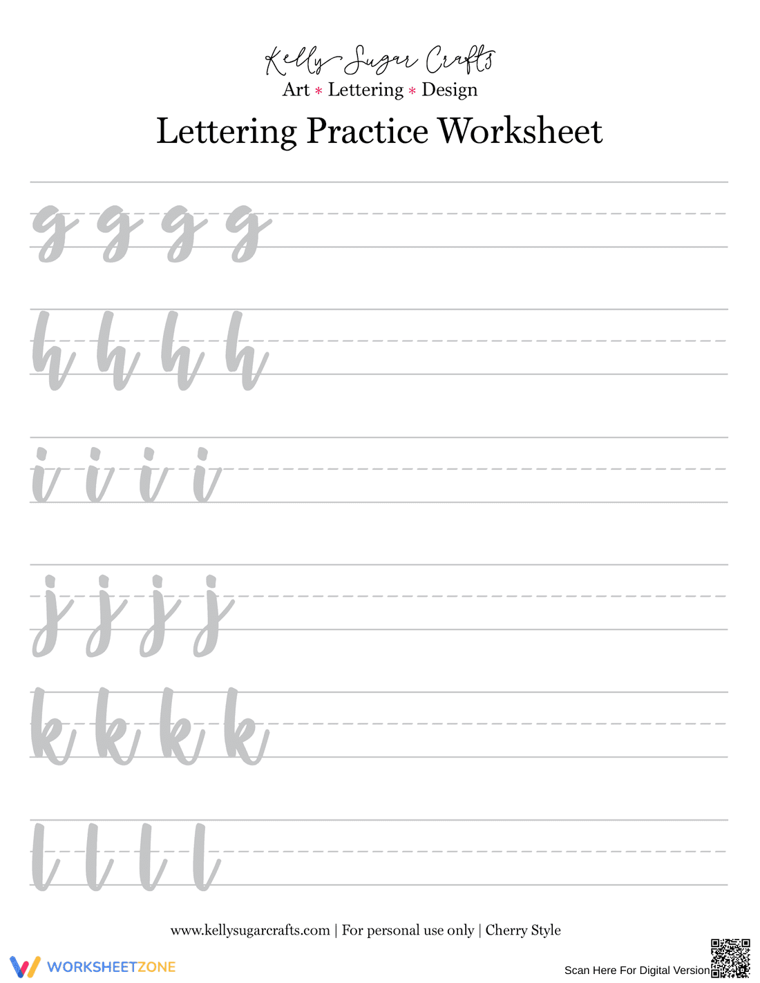 Calligraphy A-Z: Practice the Alphabet - Page 2