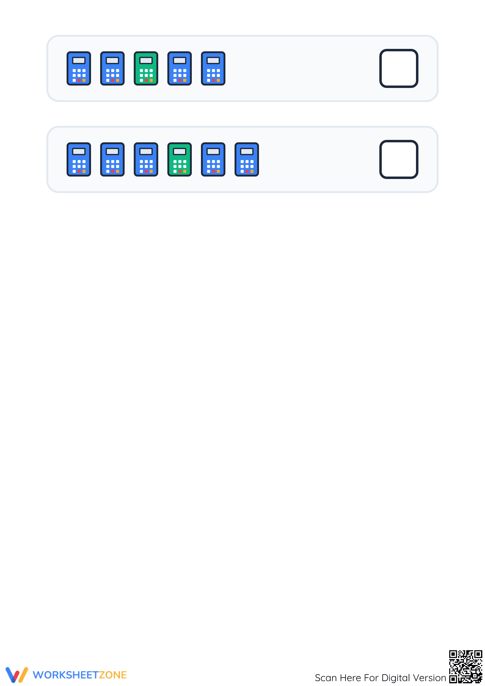 Counting Test Worksheet | Grade 1 Essential Math - Page 2