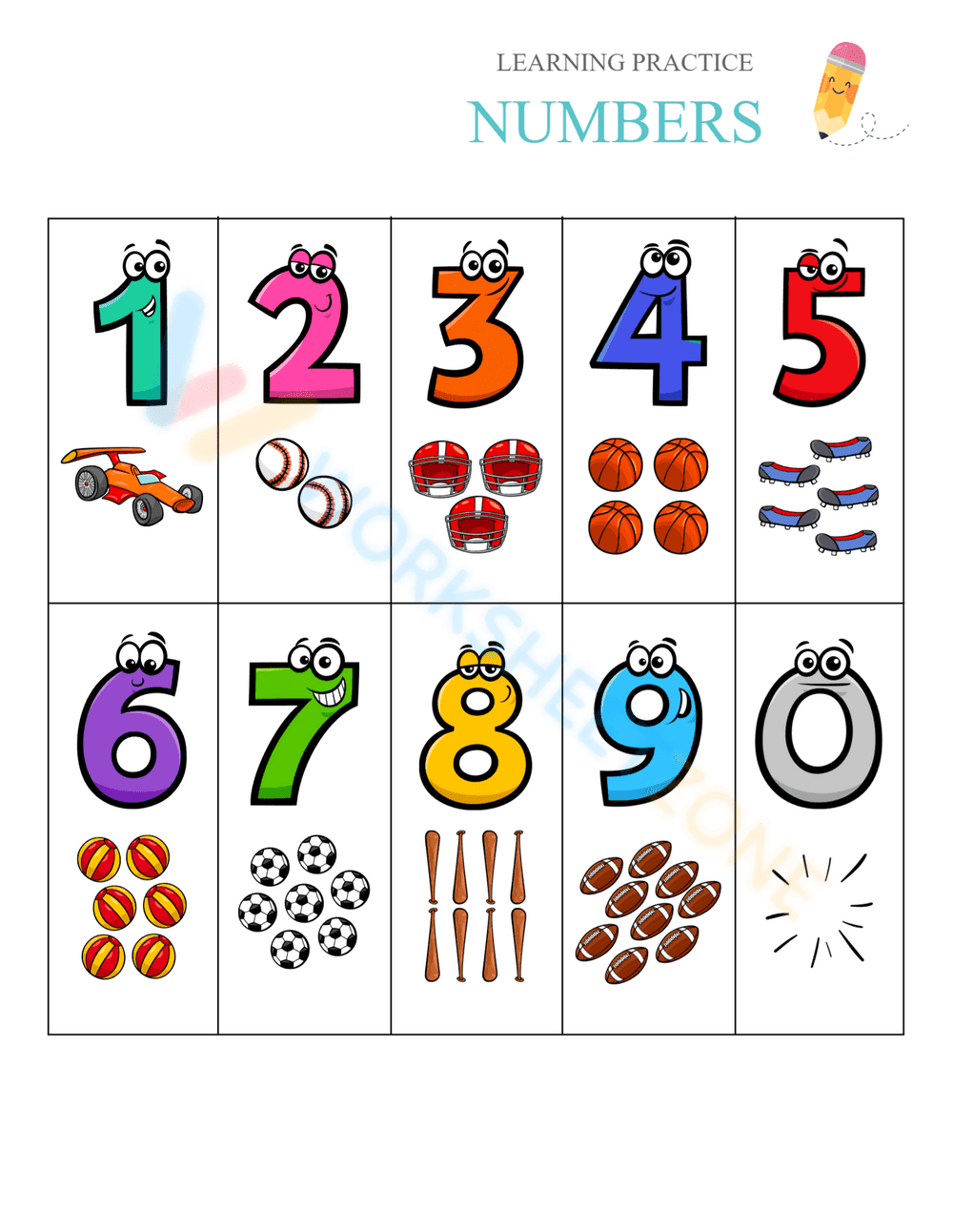 Grade 1 Essential Skills — Printable No-Prep Worksheet - Page 2