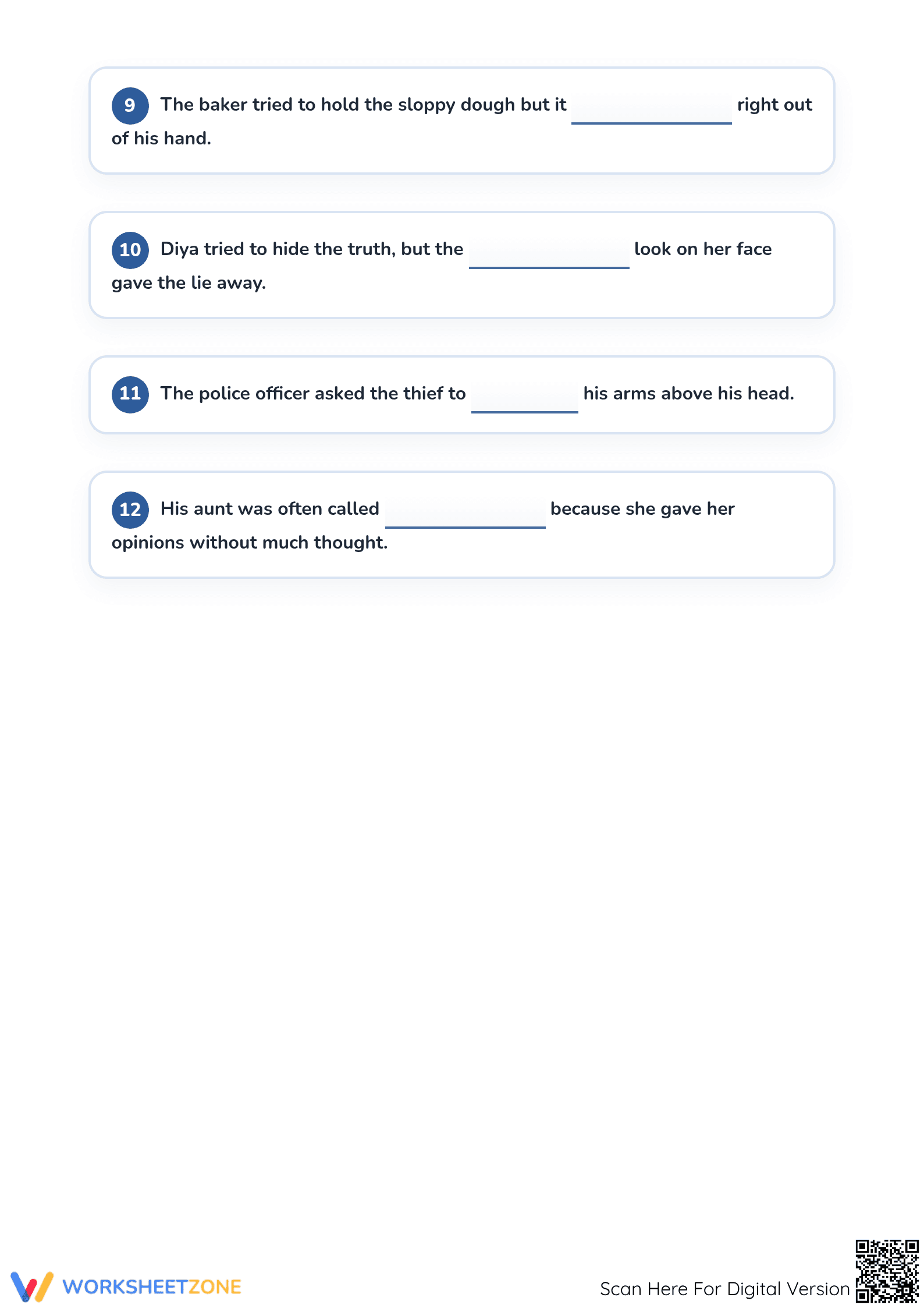 Grade 3 Vocabulary Practice | Essential Printable Worksheet - Page 3