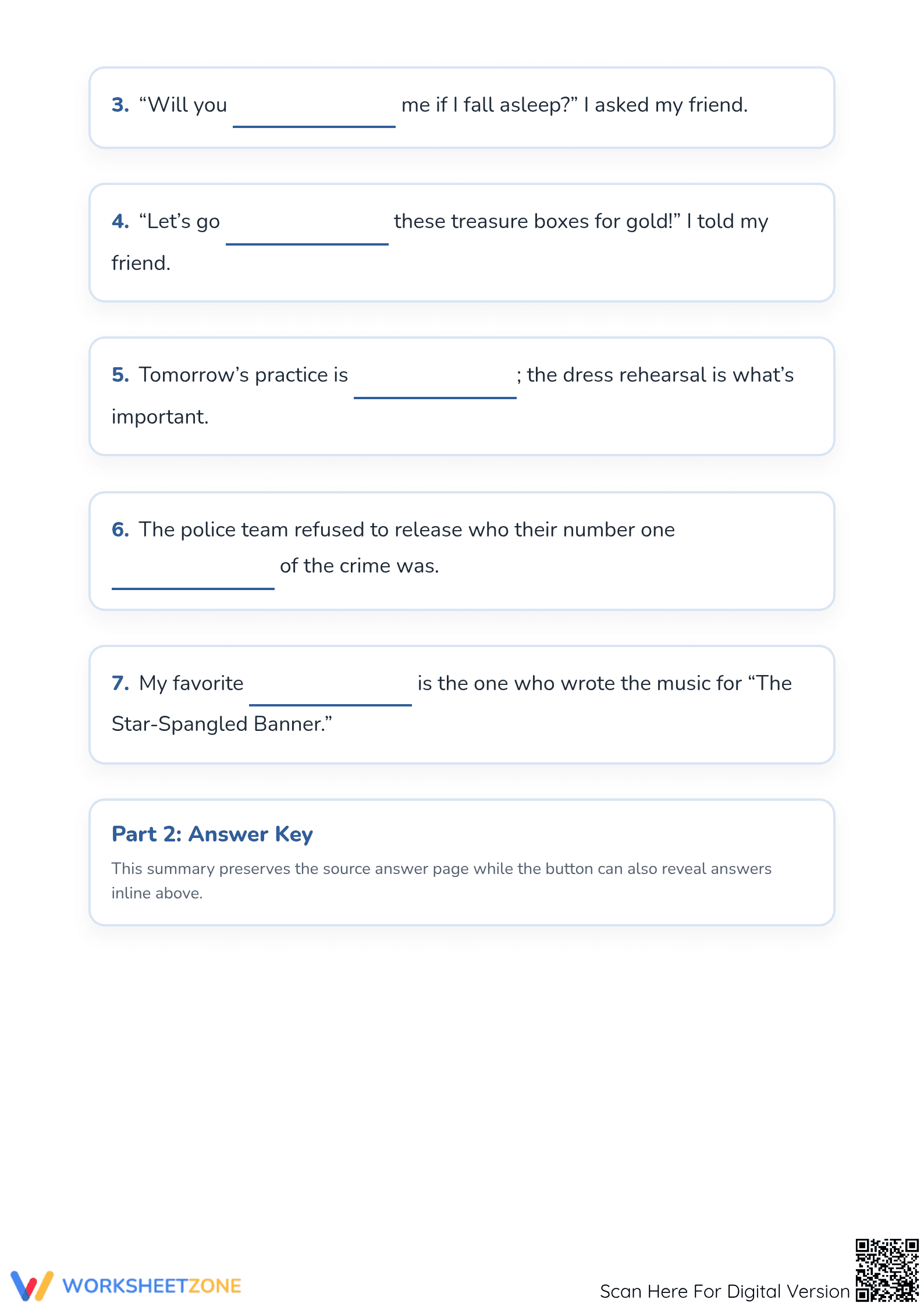 Grade 4 Vocabulary Worksheet | Essential Practice - Page 2
