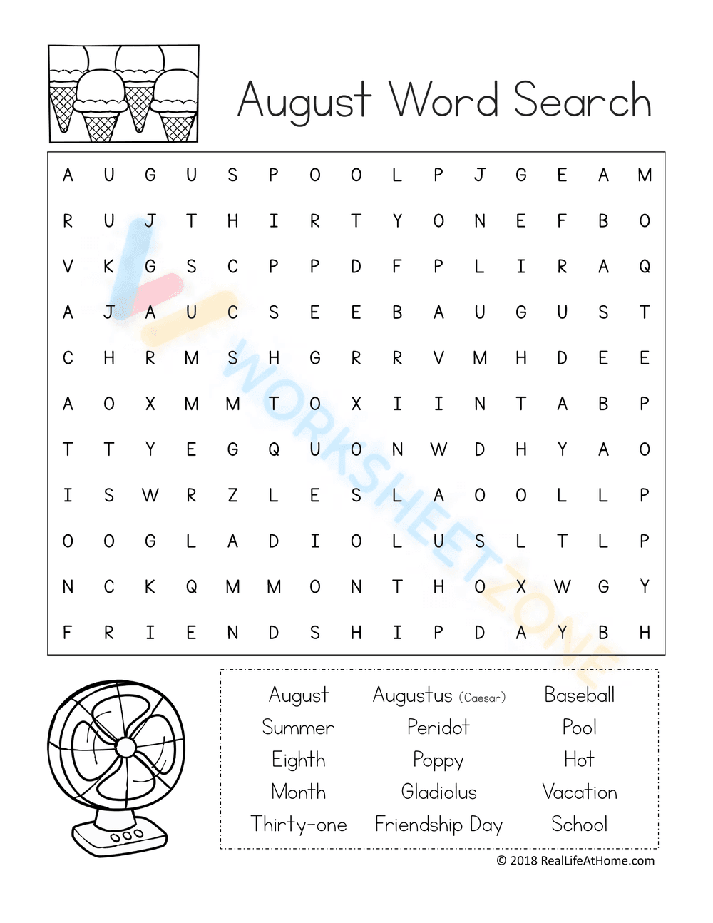 4th grade word search 8 - Page 4