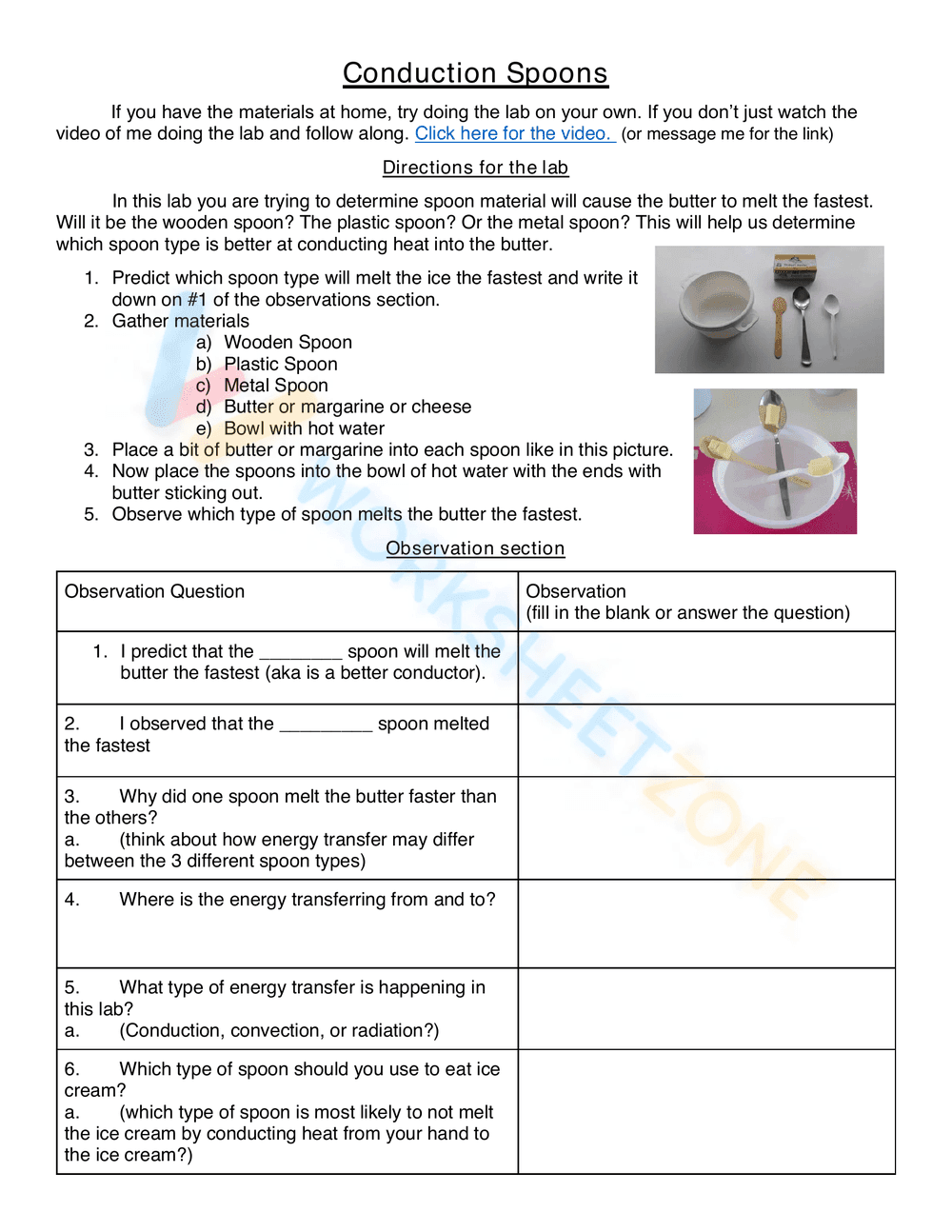 6th grade Science Packet - Page 7