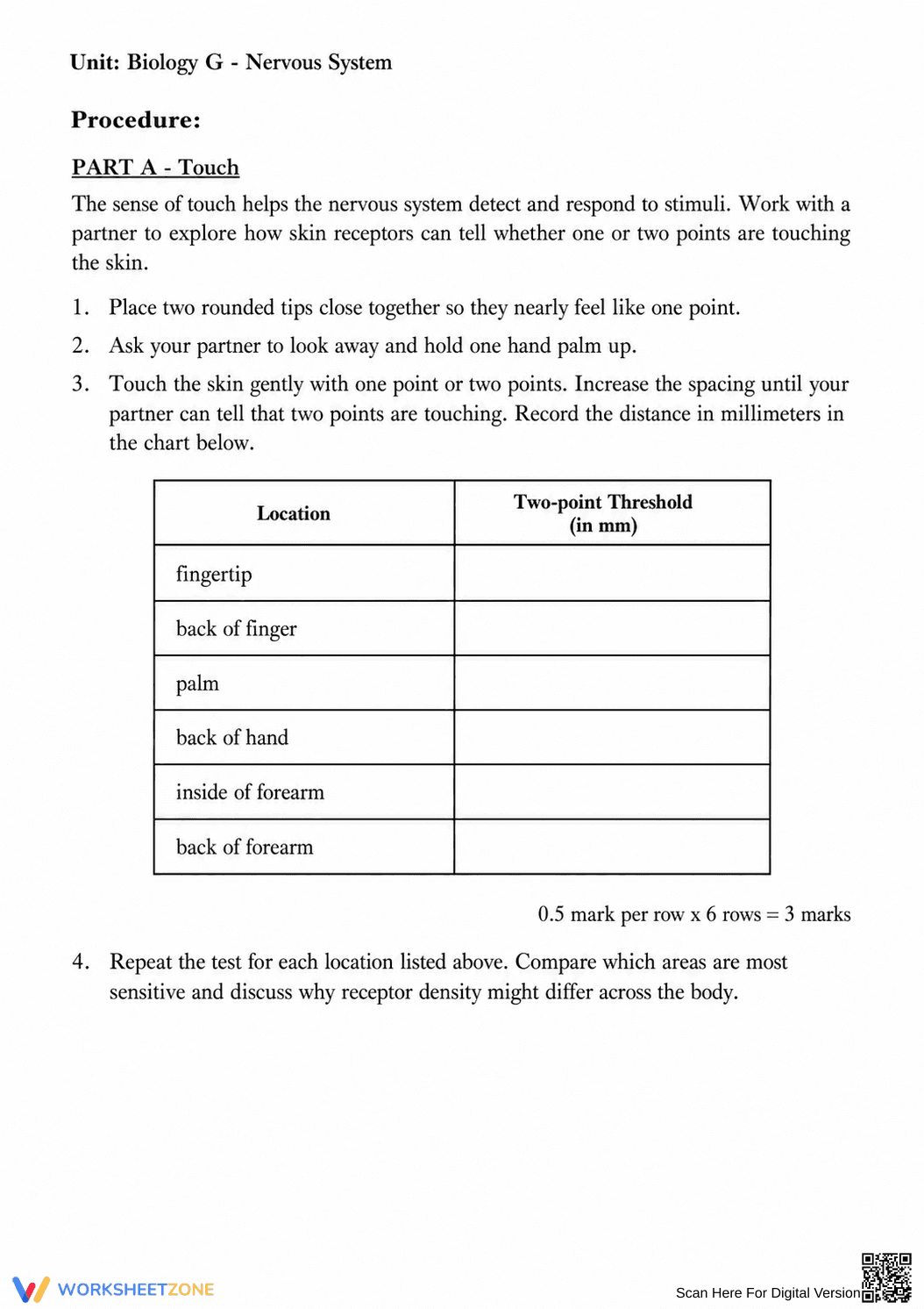 Complete Nervous System Worksheet | Grade 8 Science - Page 31