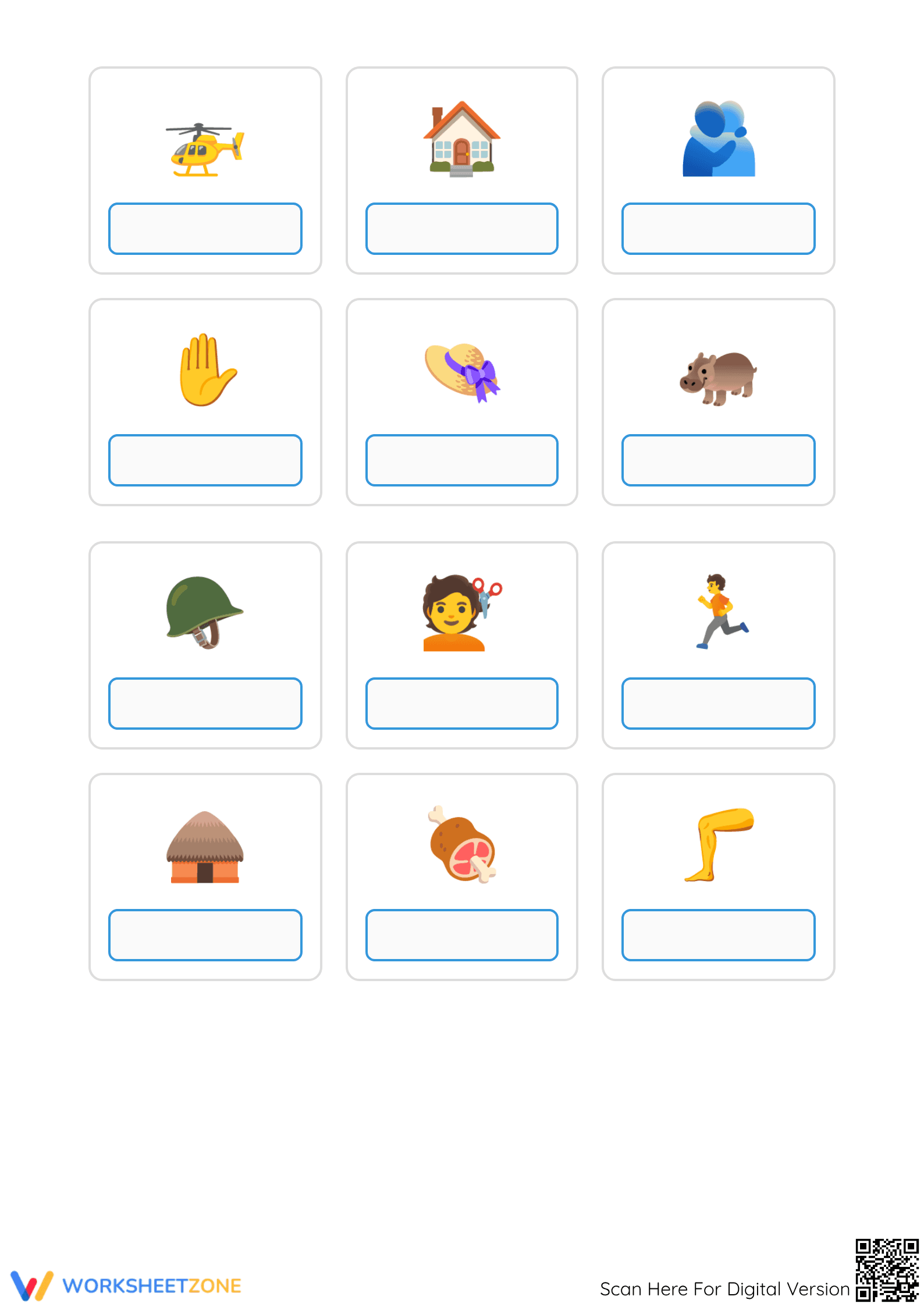 Beginning Sound H Worksheet | Grade K-2 Essential - Page 2