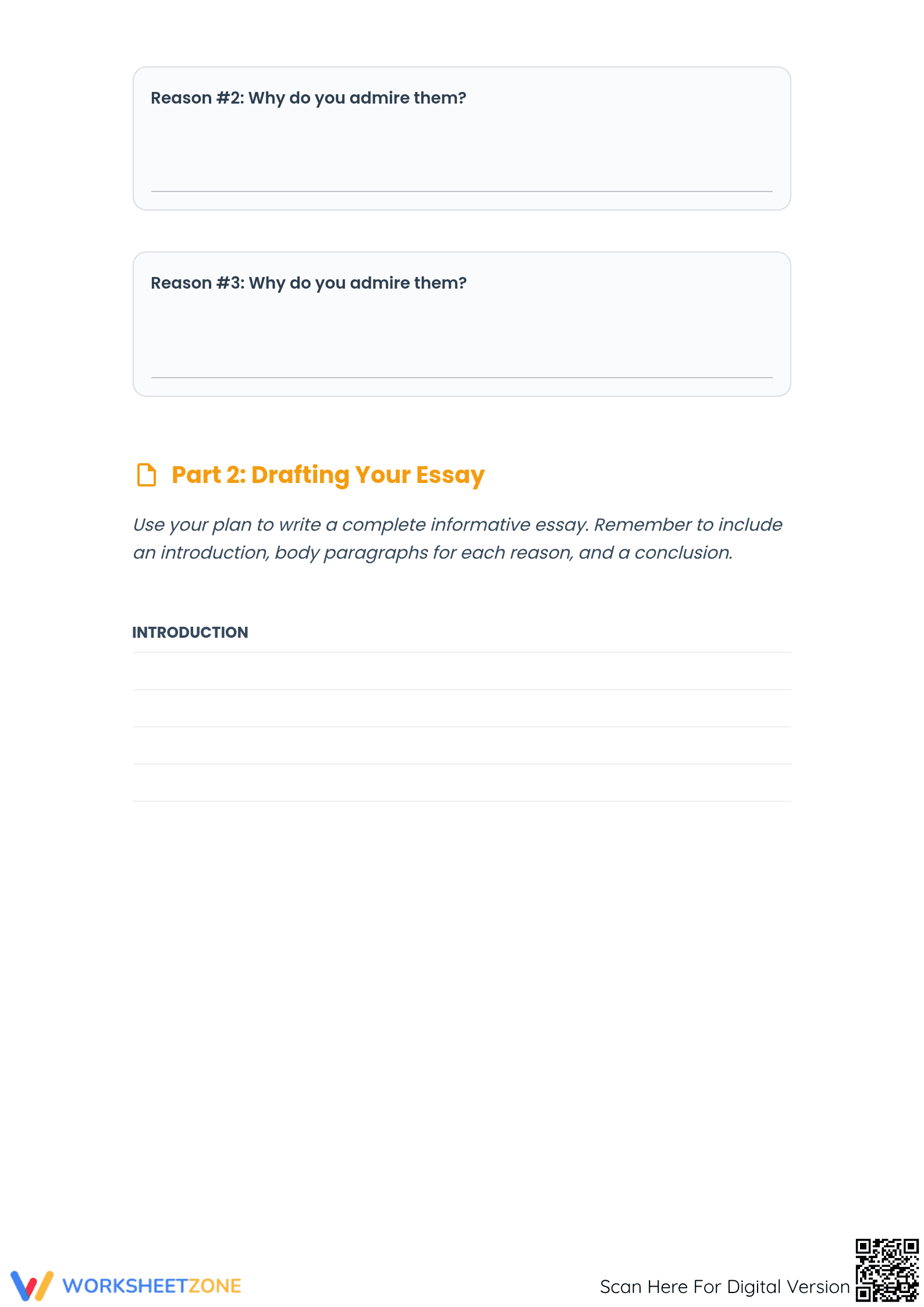 Expository Writing Worksheet | Grade 4-7 Essential - Page 2