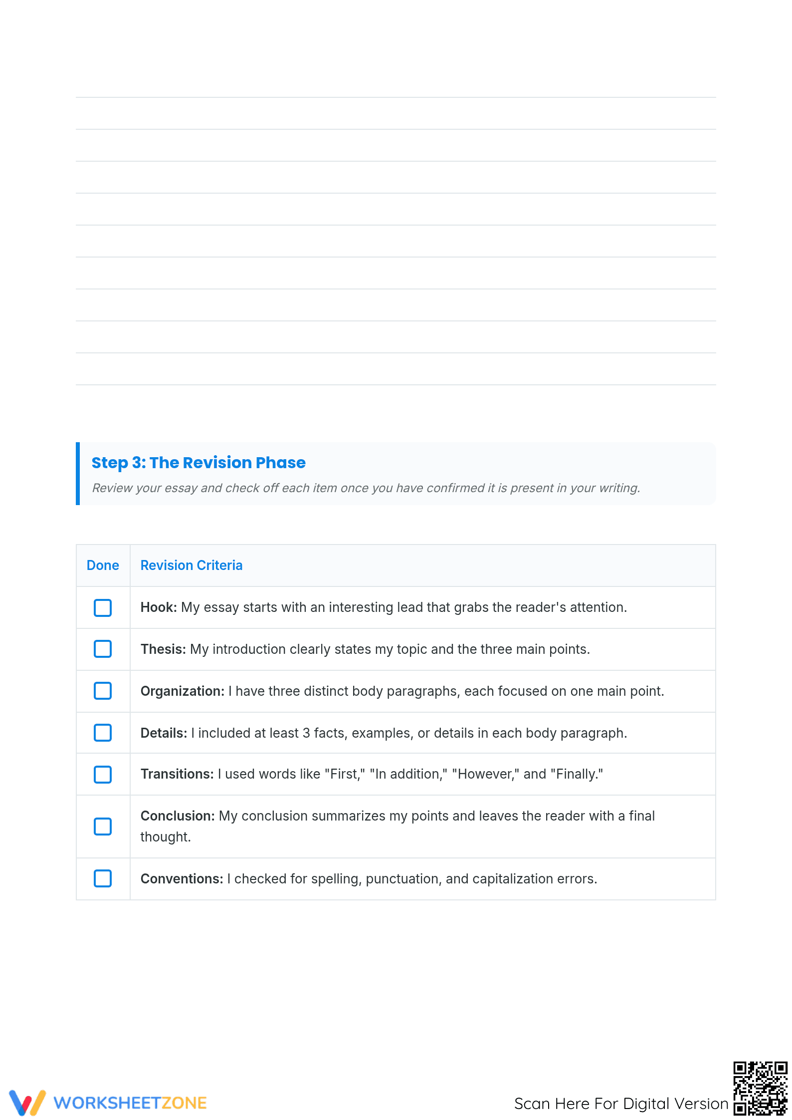 Expository Writing Guide: Essential Essay Draft Organizer - Page 4