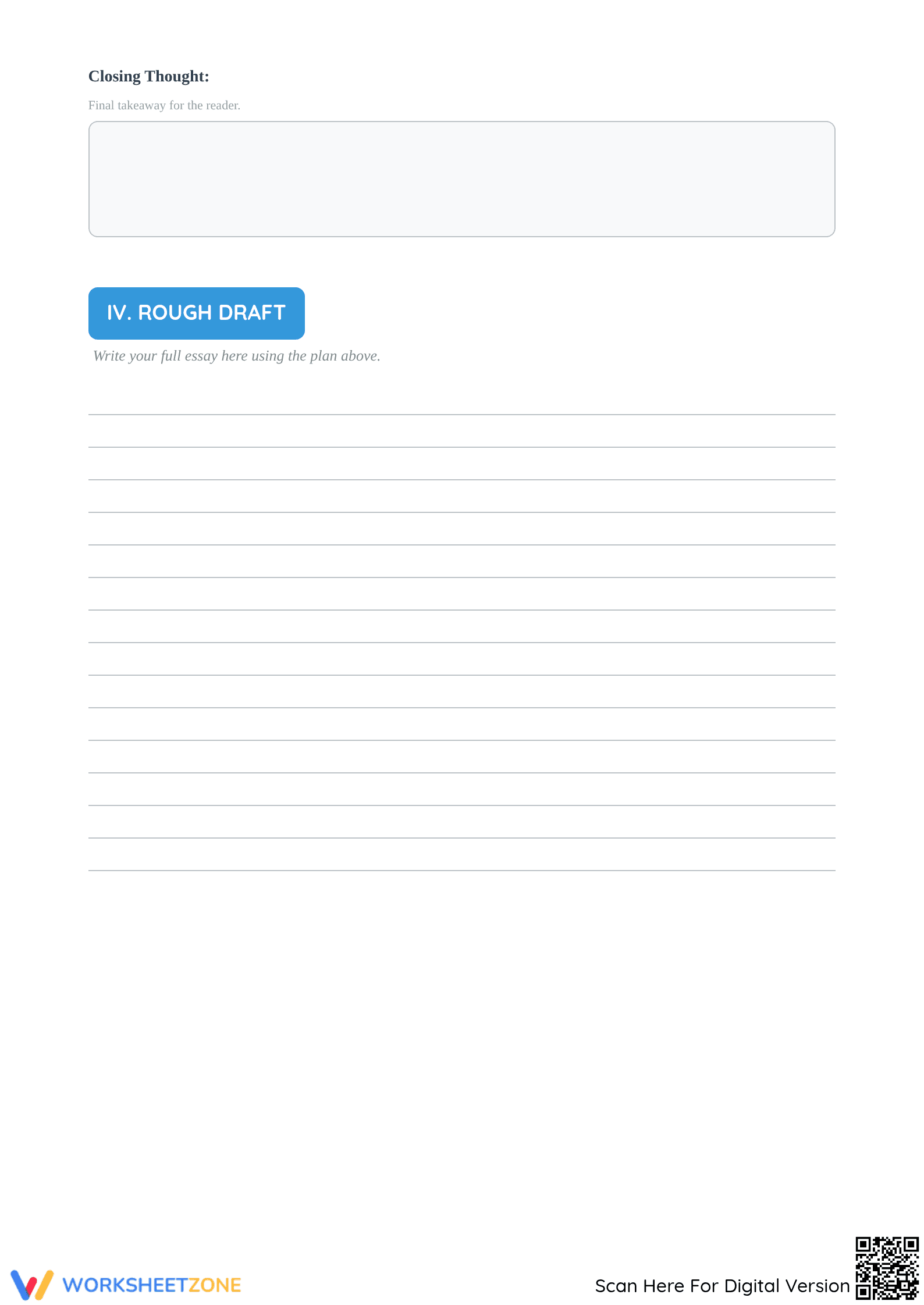Grade 4-7 Expository Writing Planner | Essential Printable - Page 4