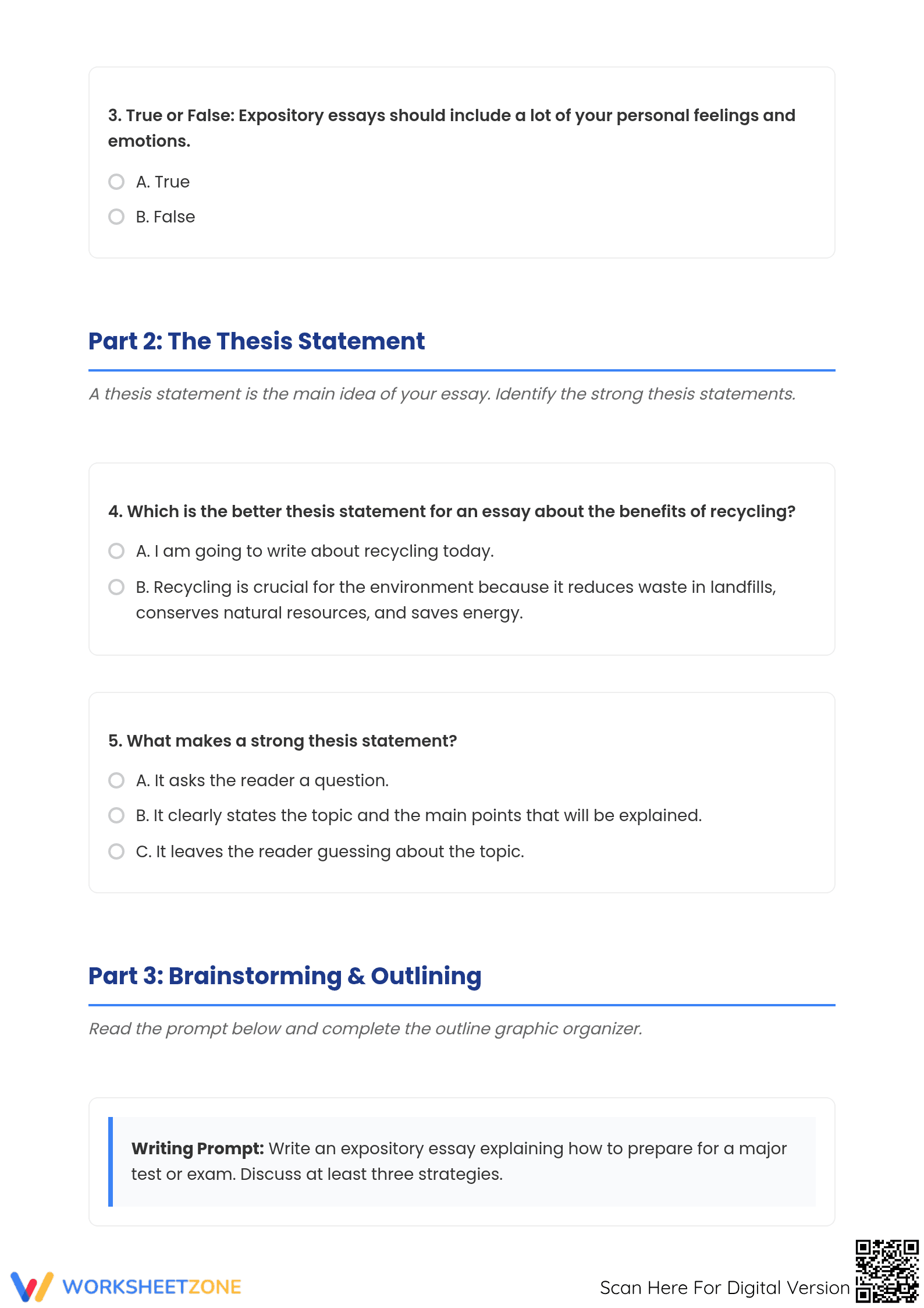 Essential Expository Writing Guide | Grades 4-7 - Page 2