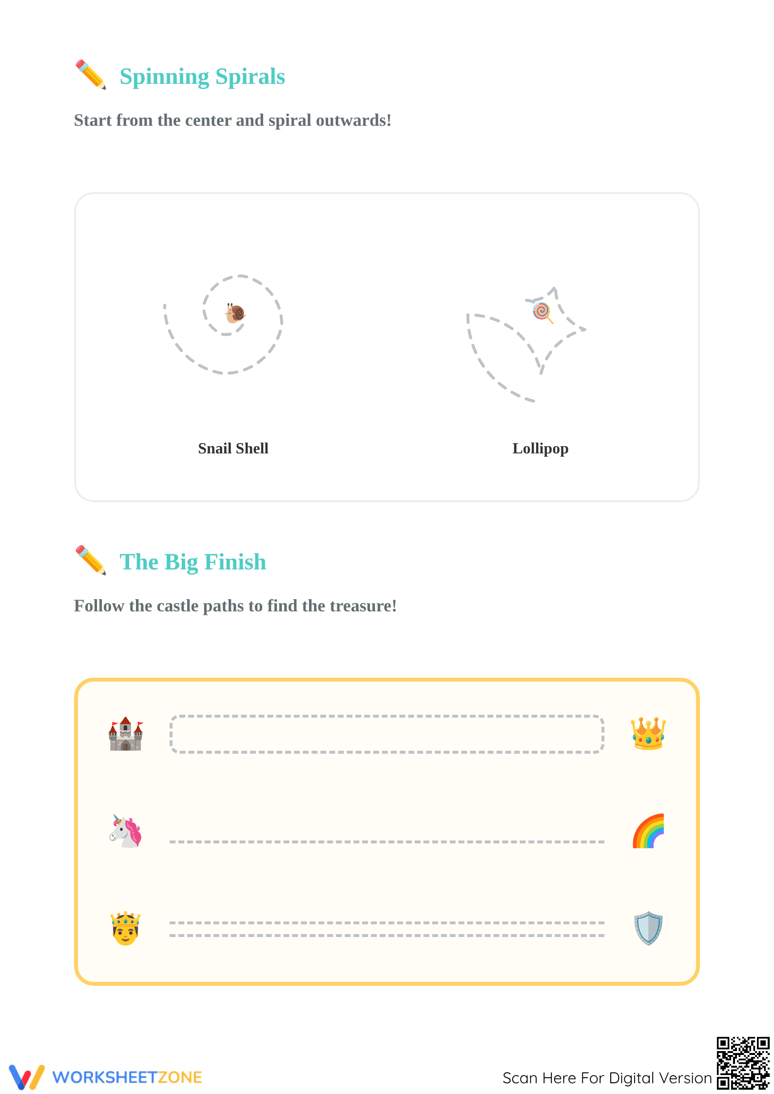 Essential Pencil Control Tracing Worksheet | Grade K Ready - Page 4