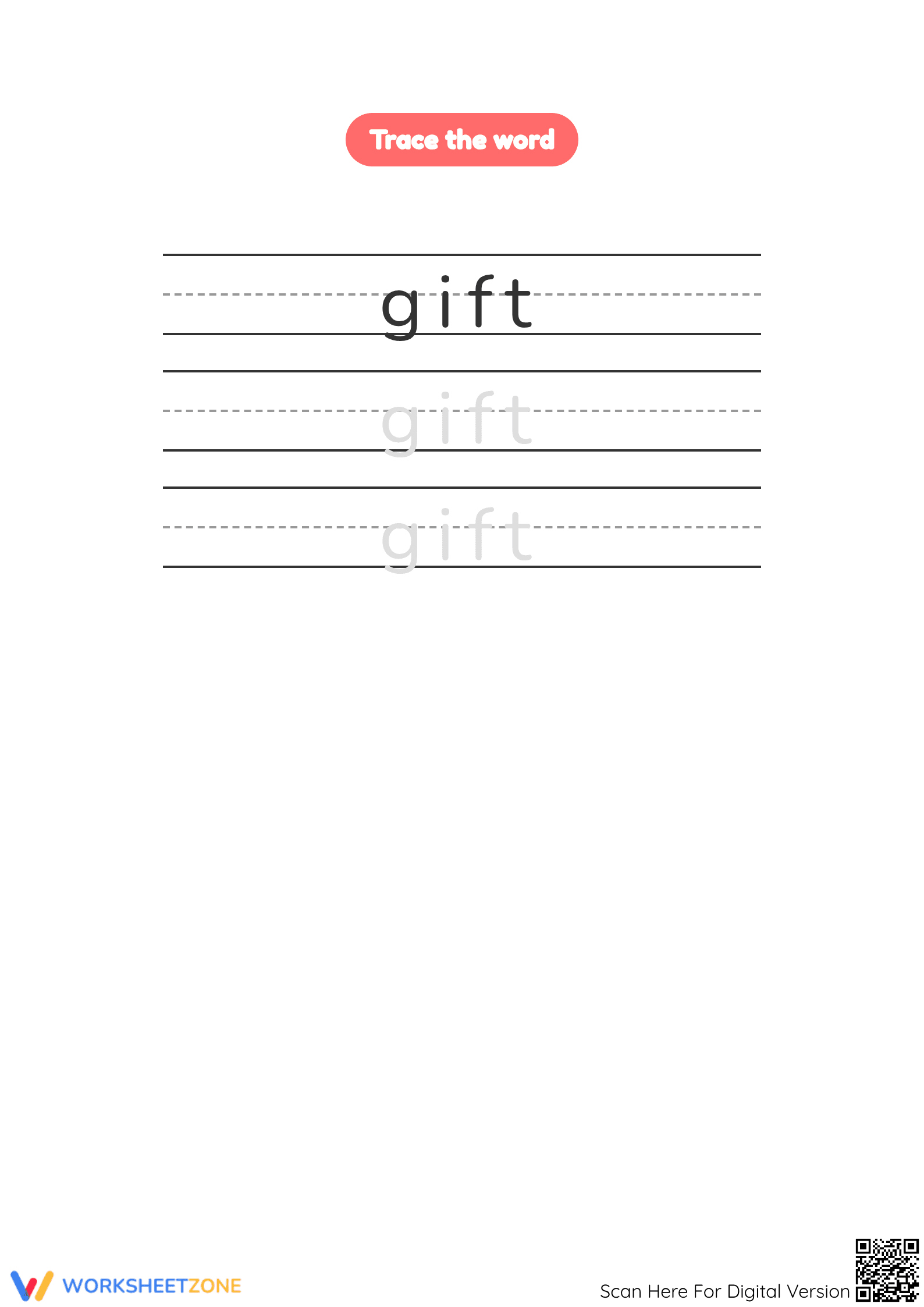 Grade K Letter G Phonics — Printable No-Prep Worksheet - Page 2