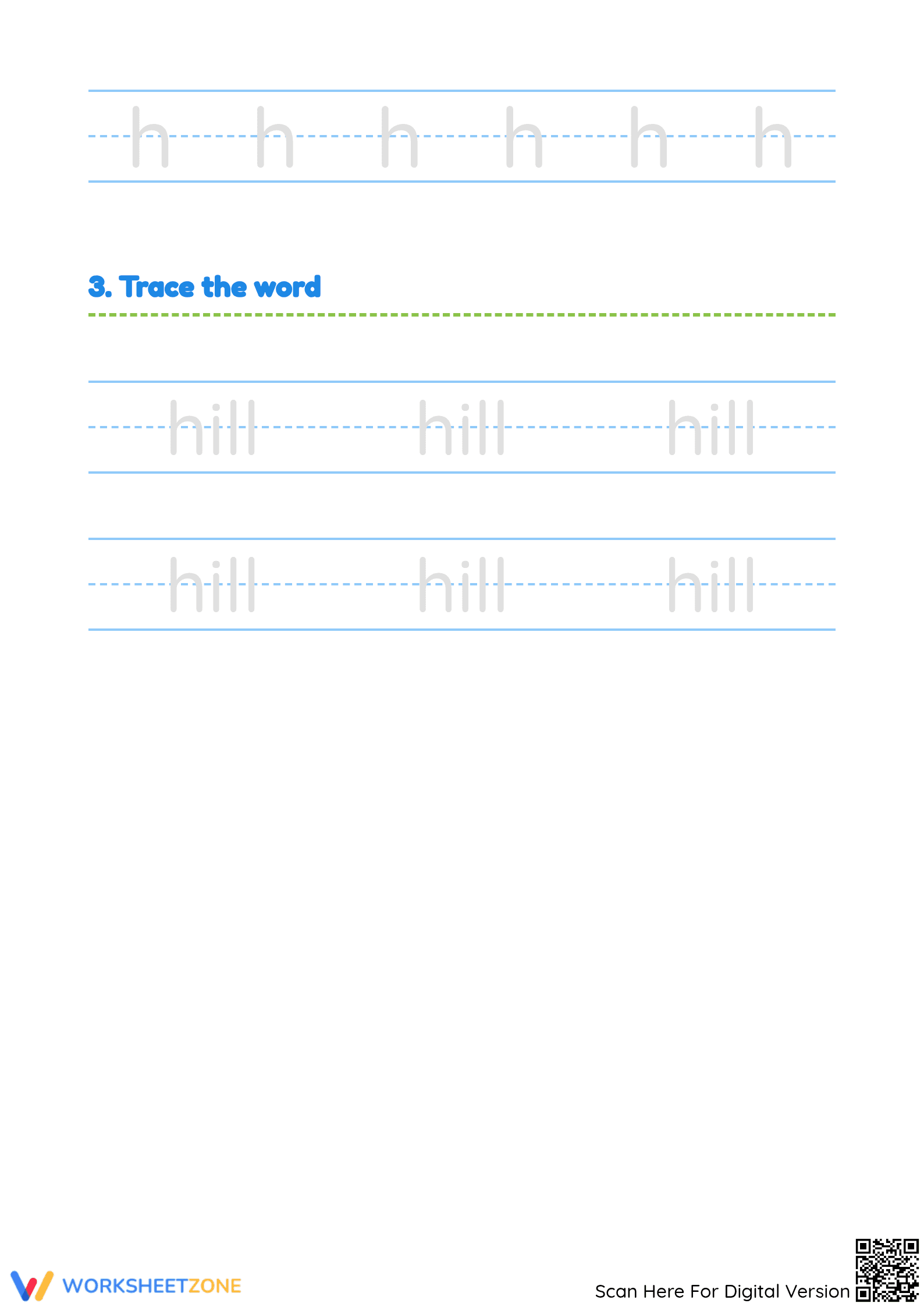 Letter H Beginning Sound Worksheet | Essential Grade K-1 - Page 2