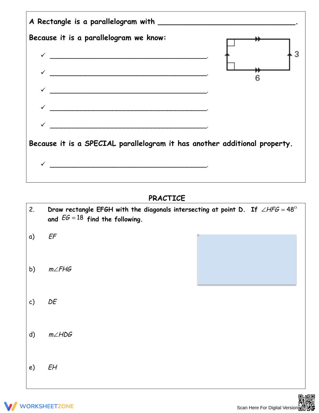 Master Properties of Parallelograms - Page 4