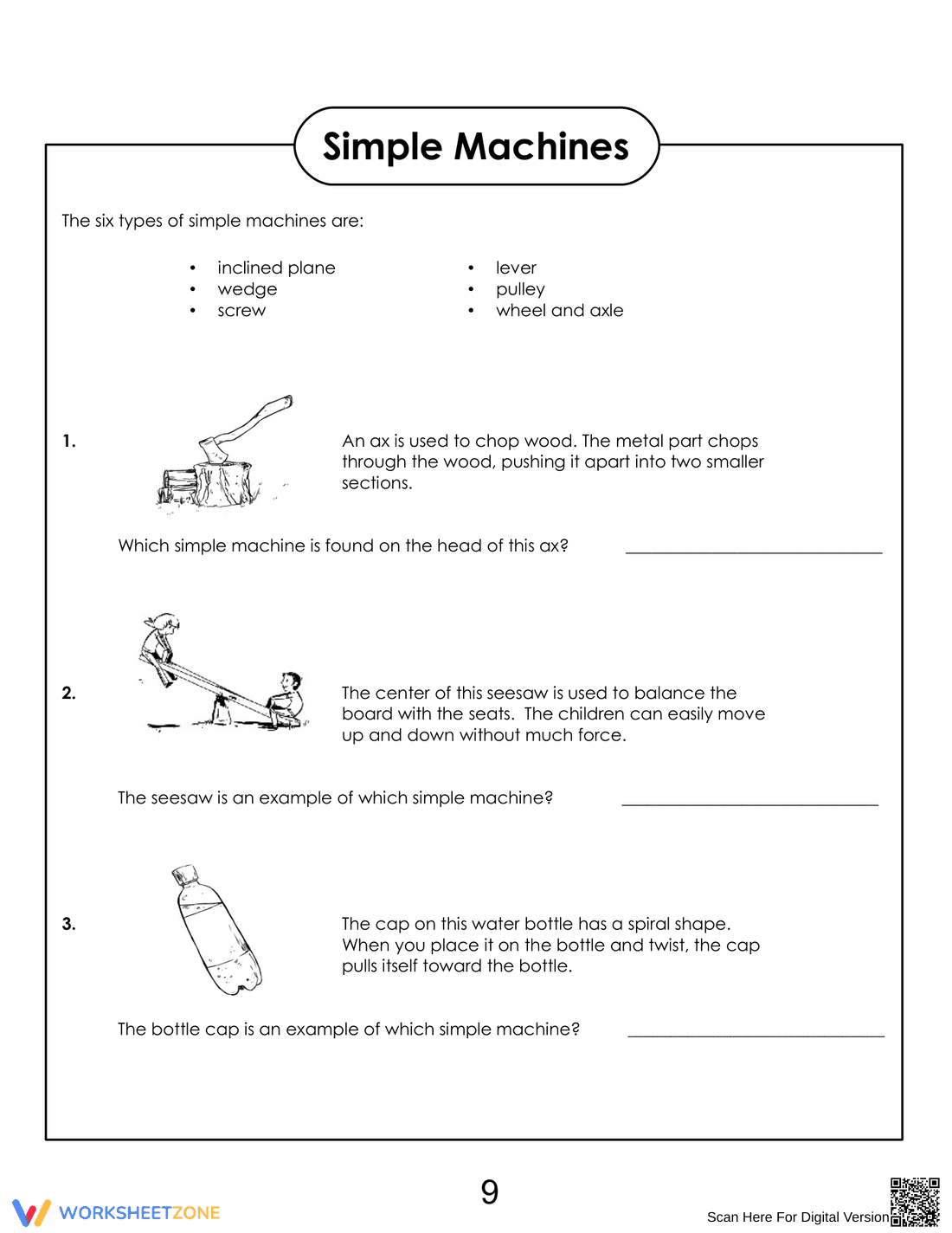 Printable Simple Machines Unit | Grade 2 Science - Page 10