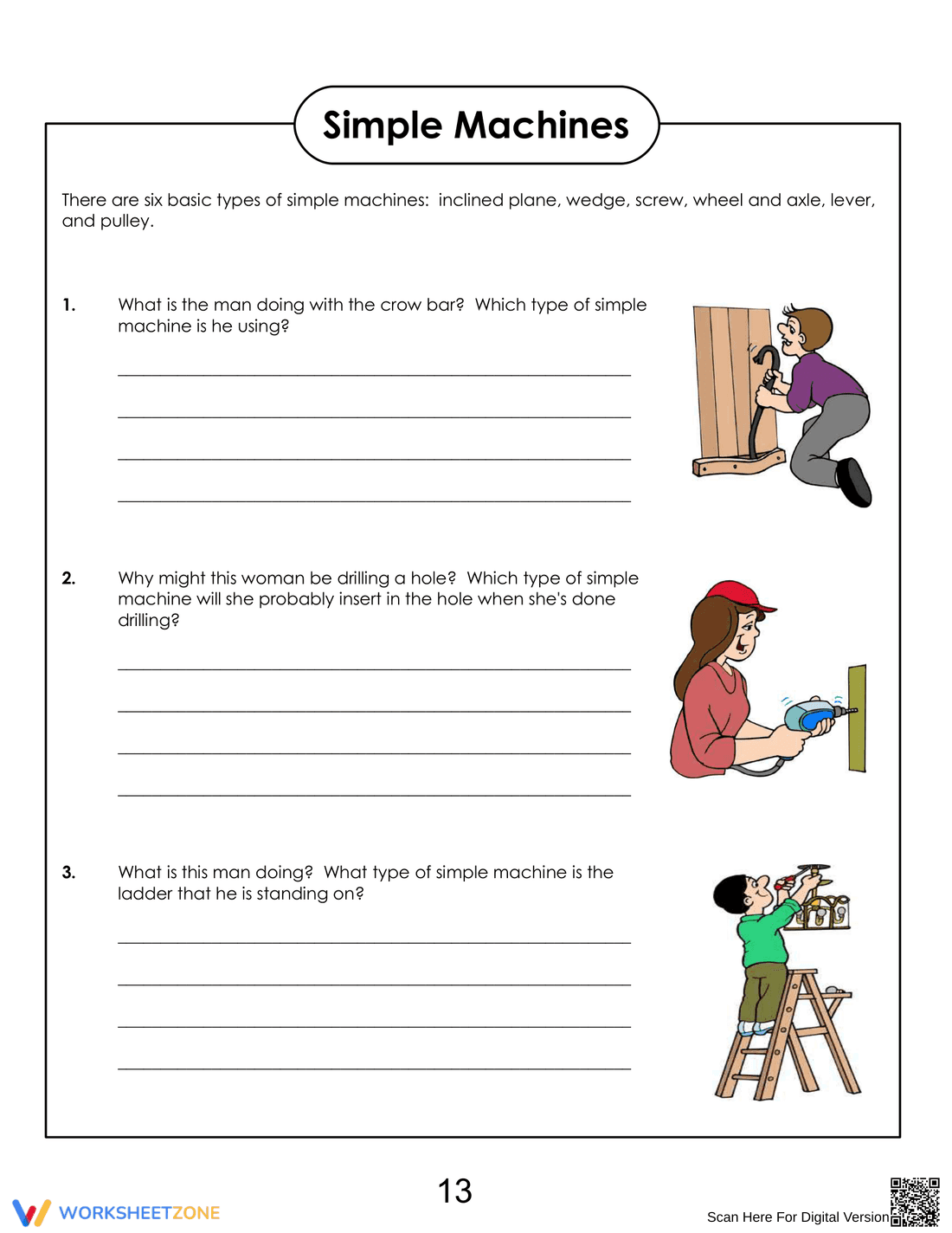 Printable Simple Machines Unit | Grade 2 Science - Page 14