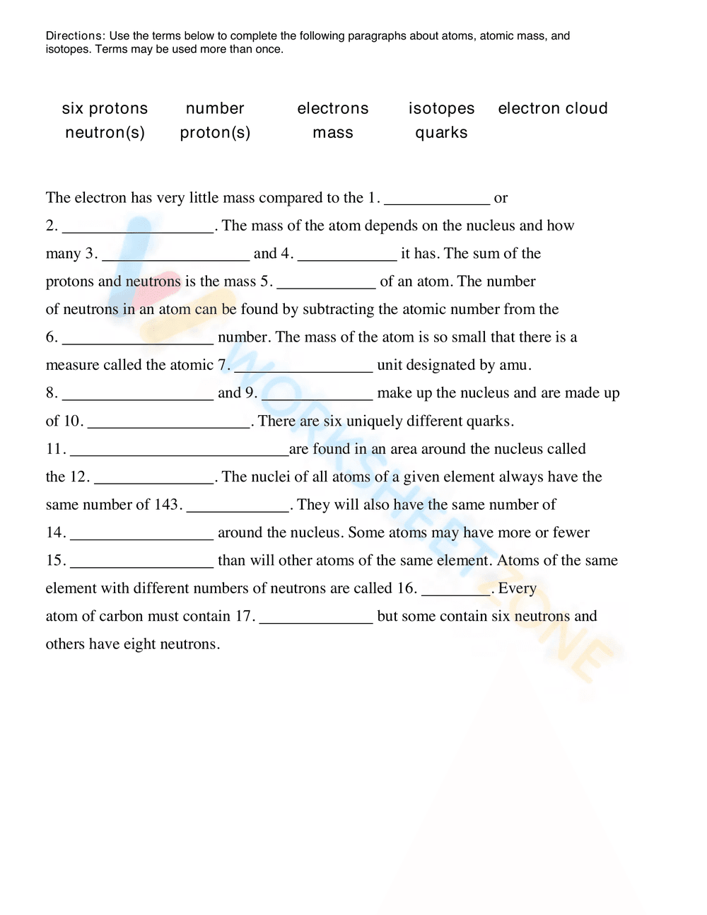 Essential Periodic Table Review | Grade 9-12 Science - Page 9