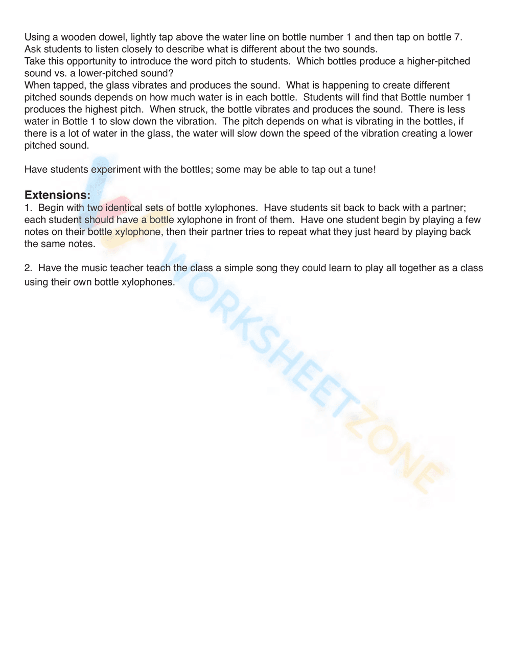 Essential Sound Waves & Vibrations Guide | Grade 1 Science - Page 6