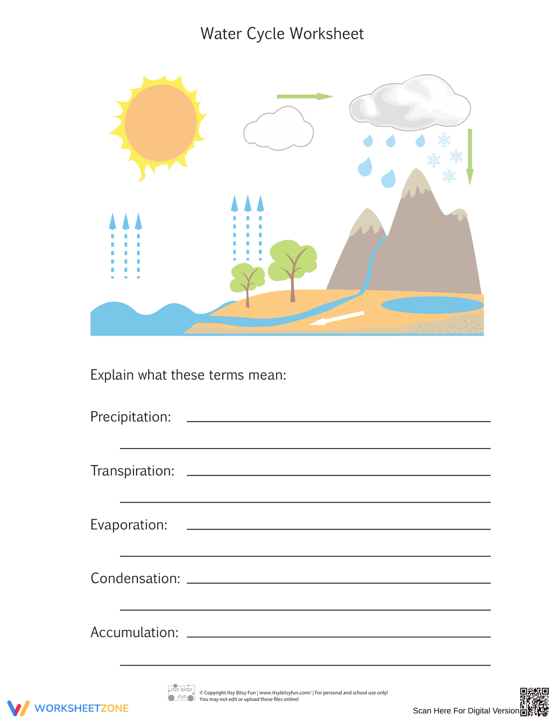 Water Cycle Worksheet (3 Levels) | Grade 5 Ready - Page 9