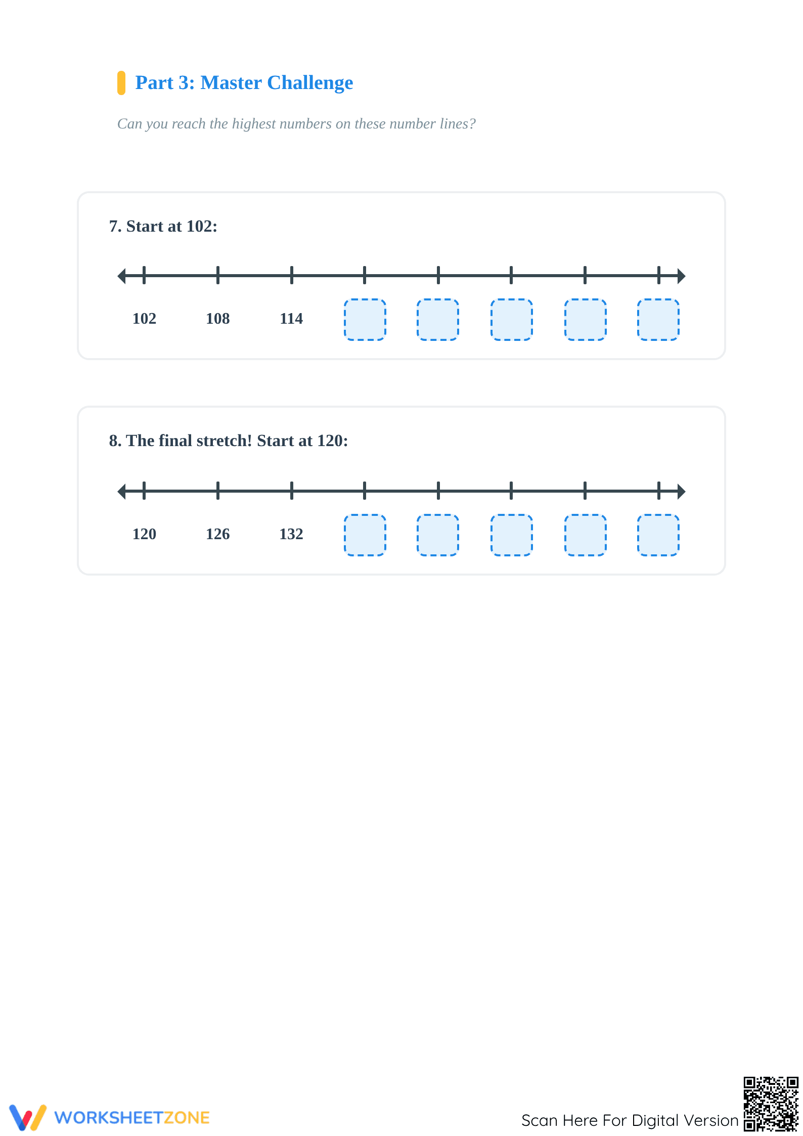 Skip Counting by 6s Worksheet | Grade 2 Essential Math - Page 3