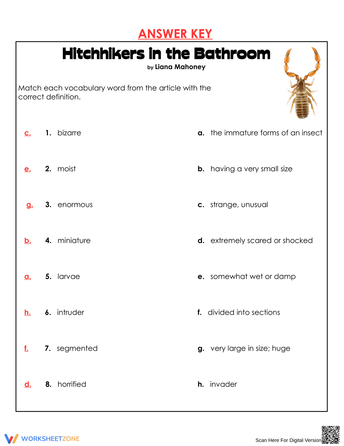 Grade 5 Reading Comprehension — Printable No-Prep Worksheet - Page 5