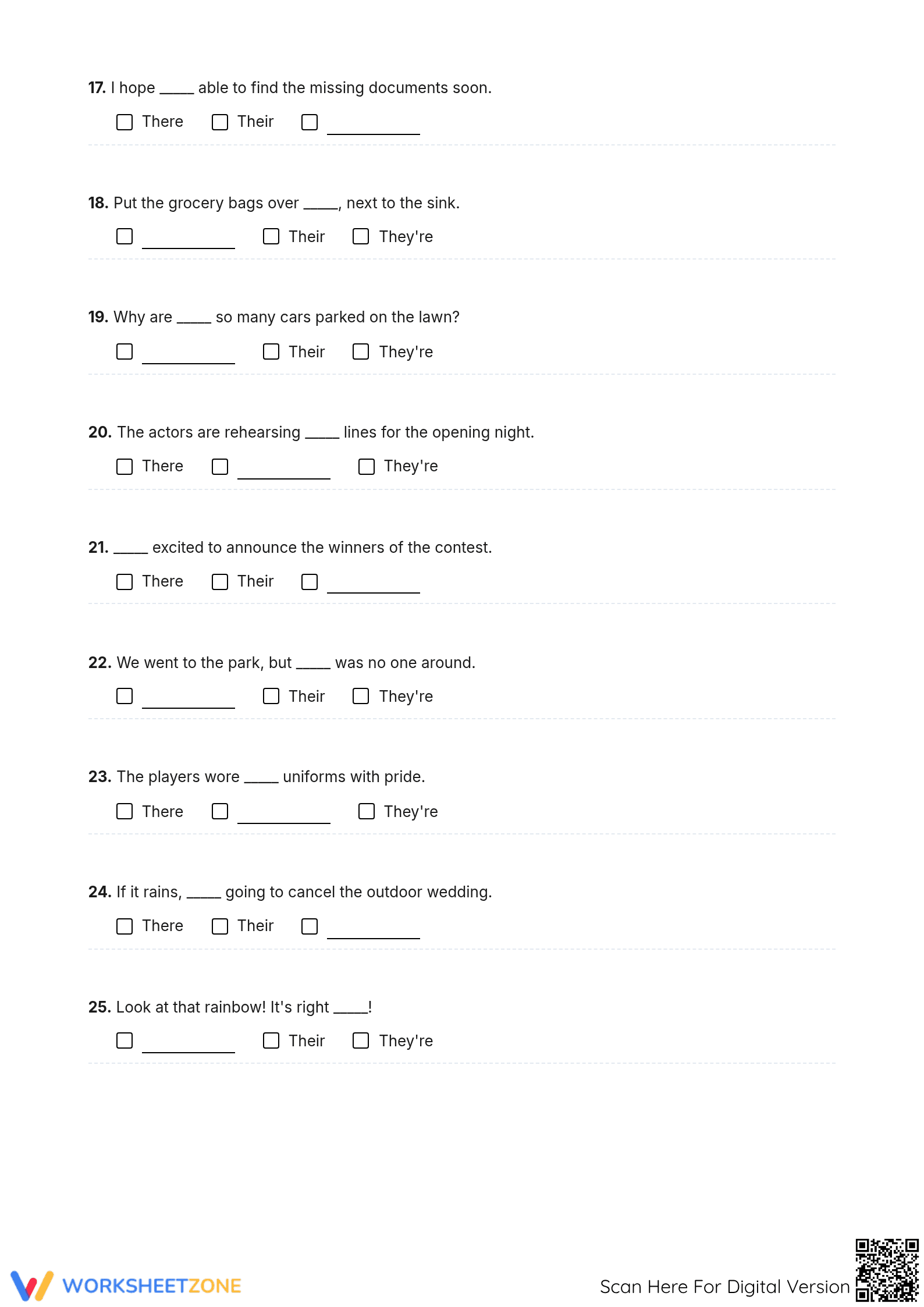 Mastering There, Their, and They're | Essential Grammar - Page 3