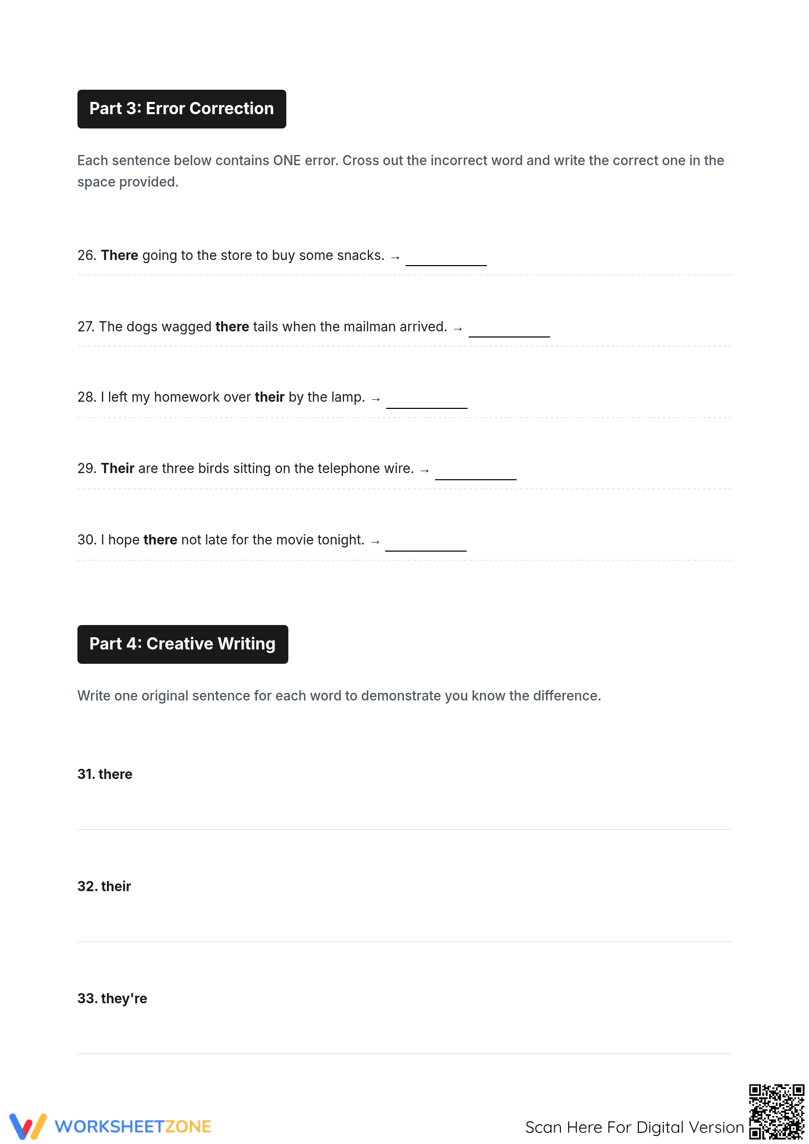 Mastering There, Their, and They're | Essential Grammar - Page 4