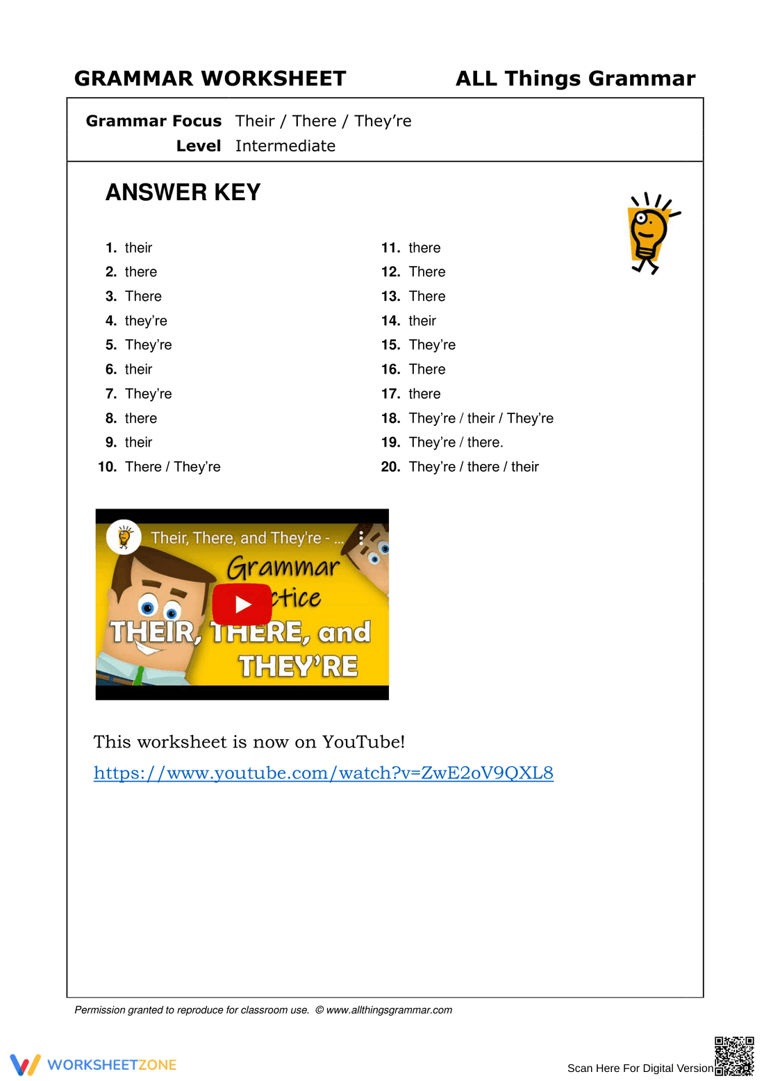 Grade 6 Homophones — Printable No-Prep Worksheet - Page 2