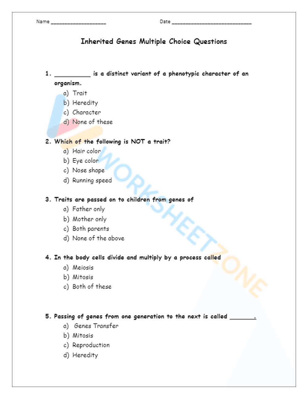 Science Skill-Building Worksheet for 4th - Page 2
