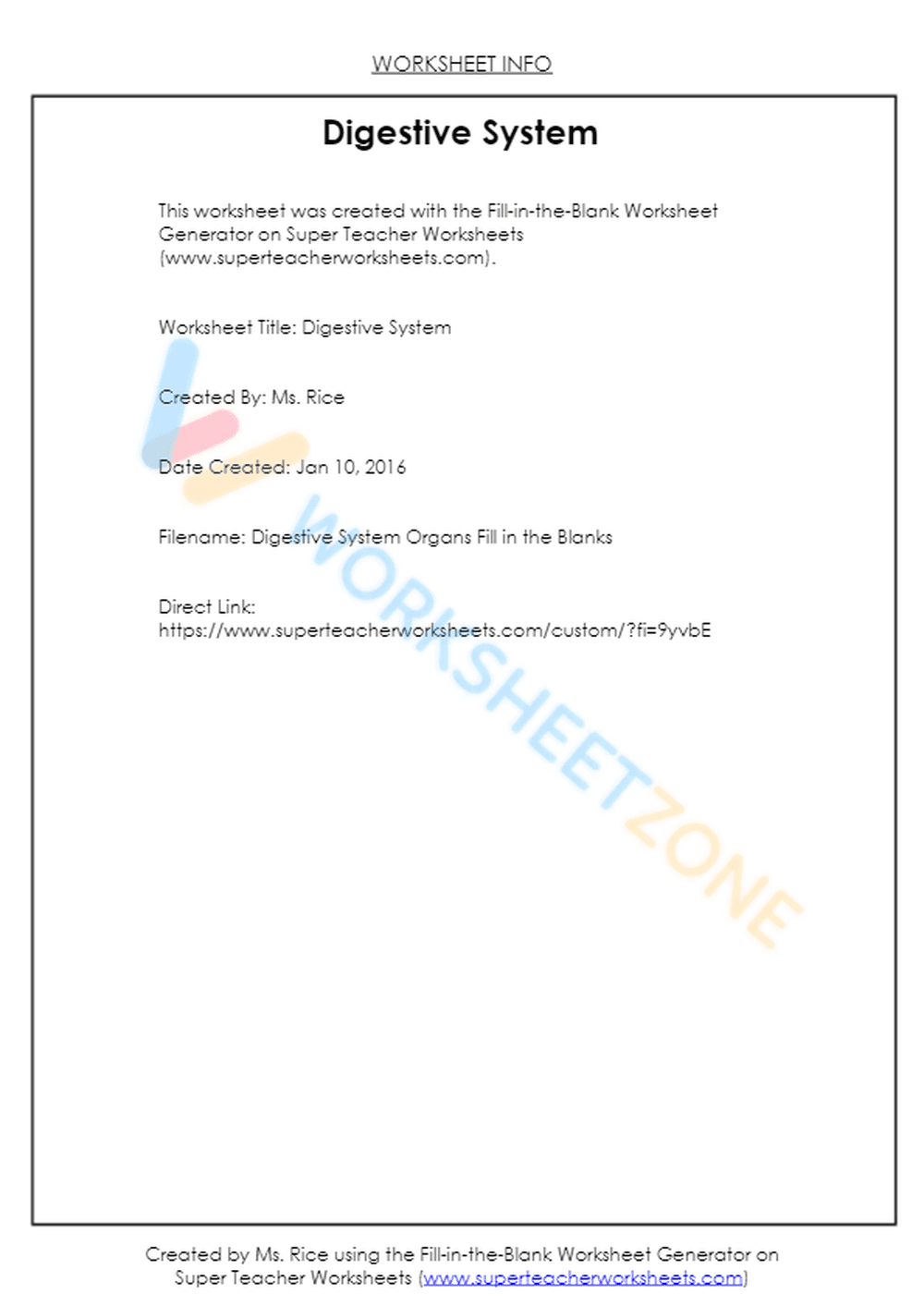 Digestive System Worksheet | Grade 7-12 Essential - Page 4