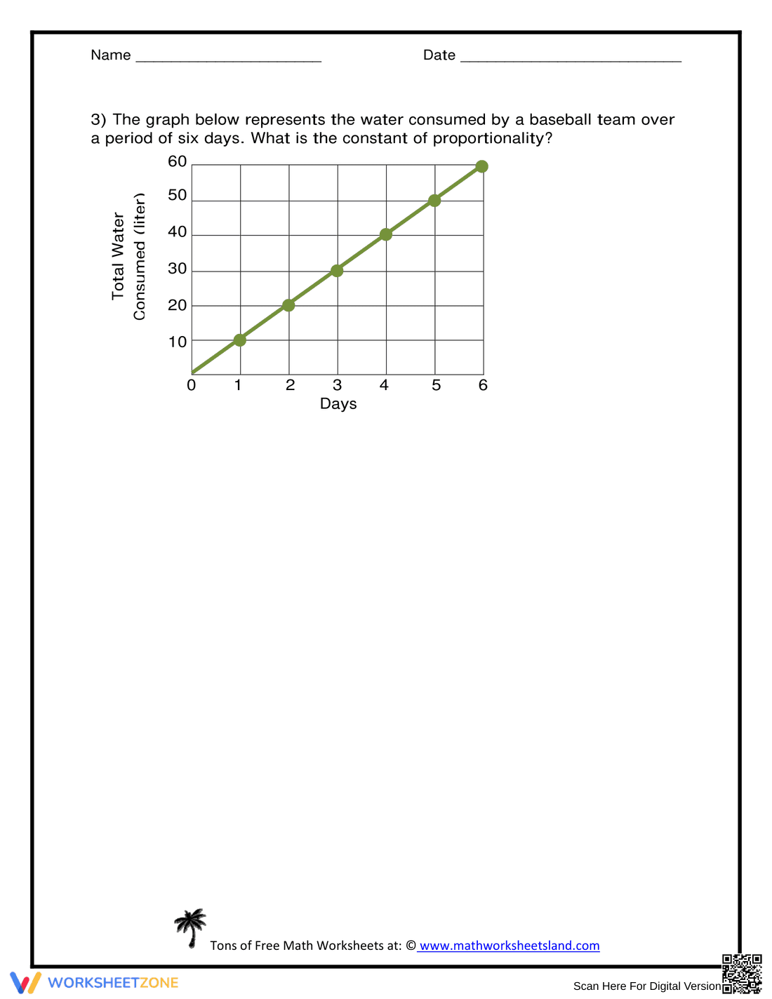 Understanding Constant of Proportionality - Page 2