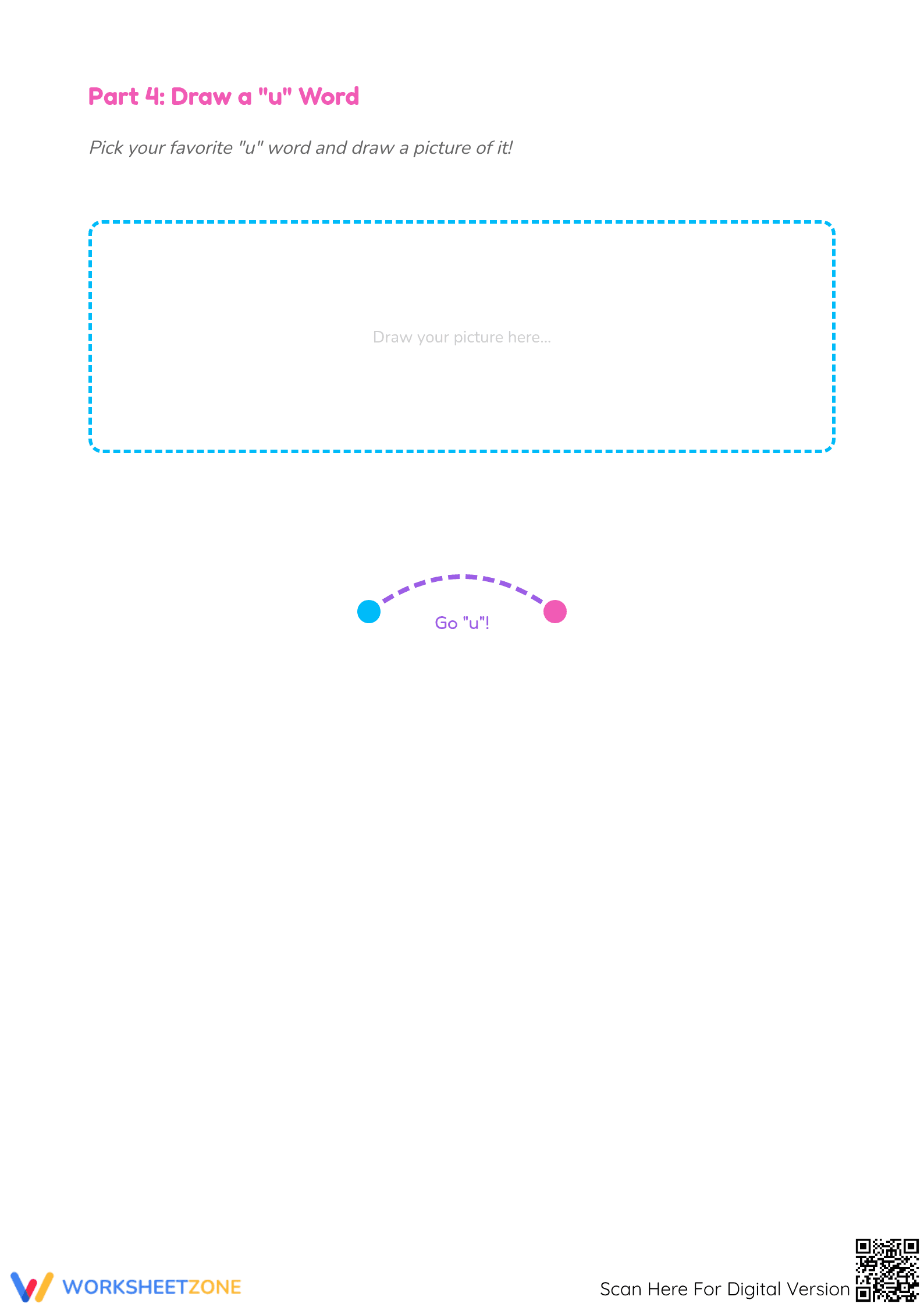 Essential Short Vowel U Phonics Worksheet | Grade 1-2 - Page 4
