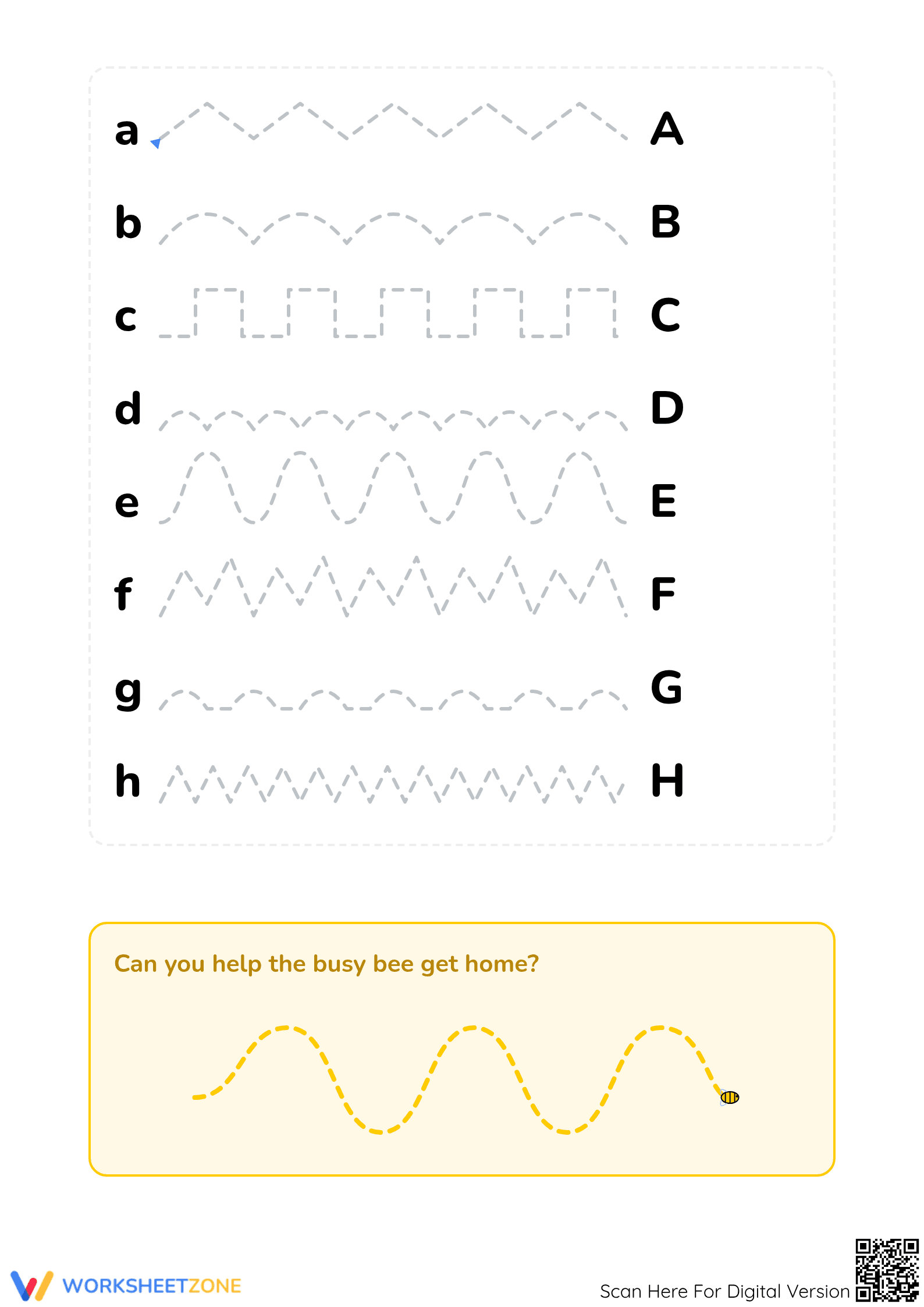 ABC Path Tracing Worksheet | Essential Grade K-1 Ready - Page 2
