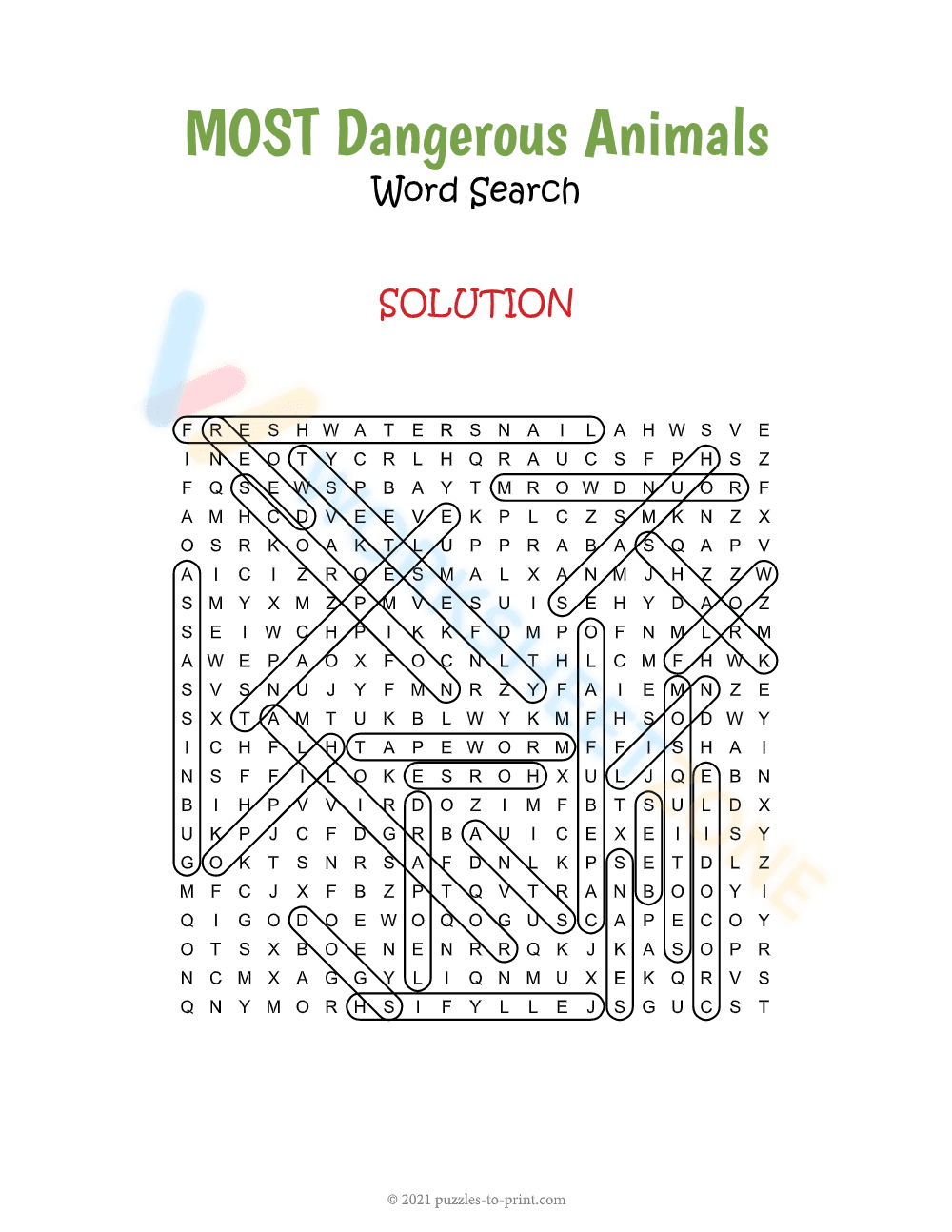 Most Dangerous Animals - Page 2