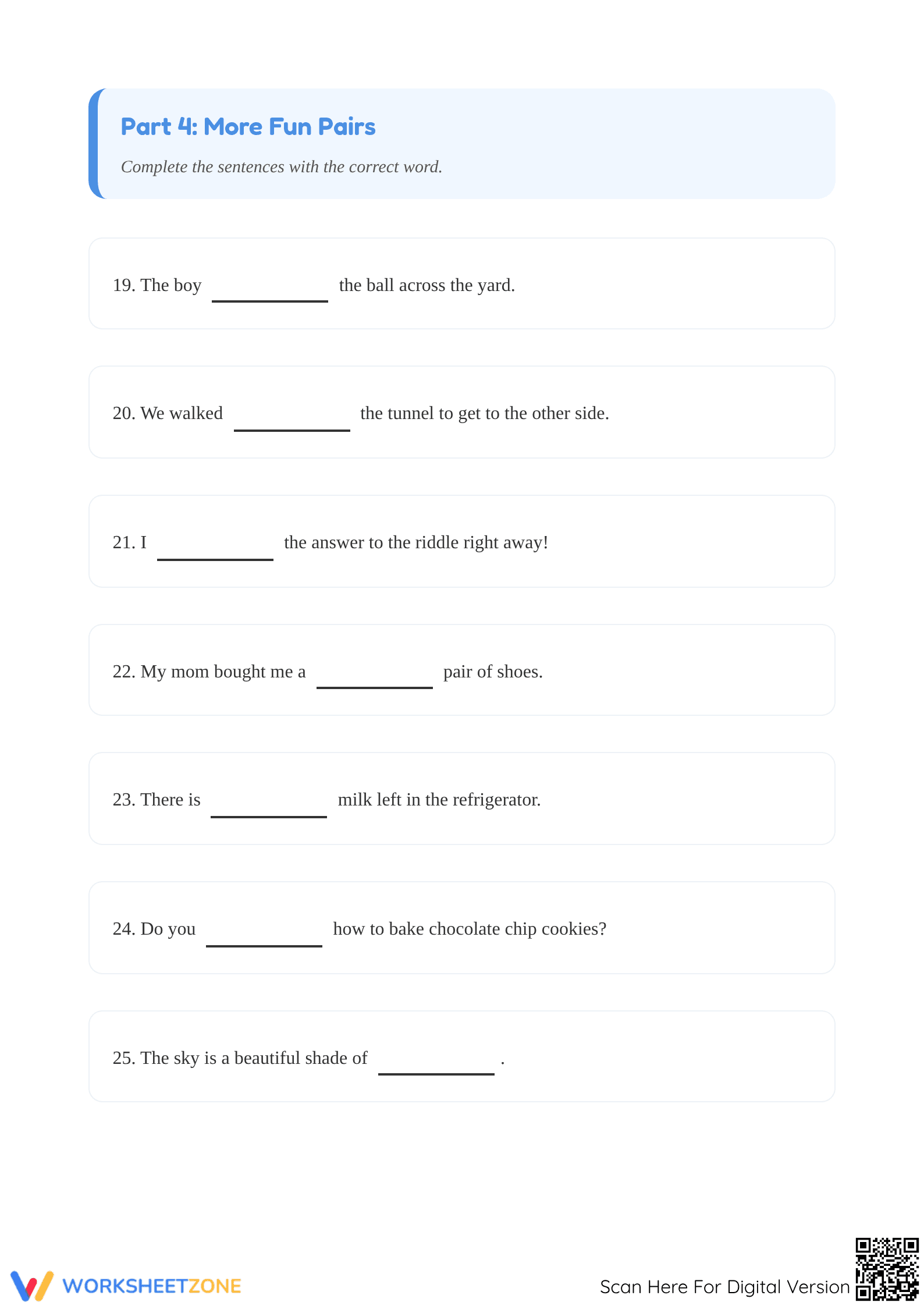 Essential Homophones Practice Worksheet | Grade 2-3 Ready - Page 4