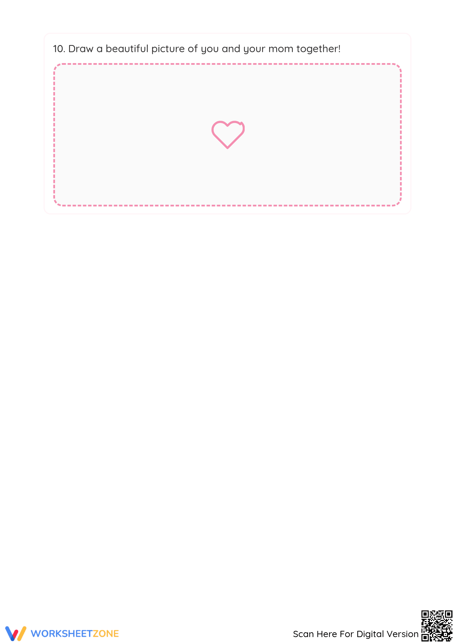 Mother's Day Questionnaire | Grade 3 Printable Worksheet - Page 3