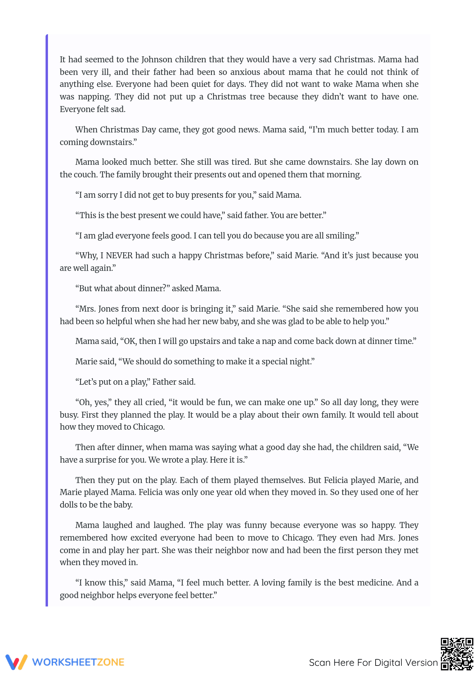 Close Reading Analysis Worksheet | Grade 10-12 Essential - Page 2