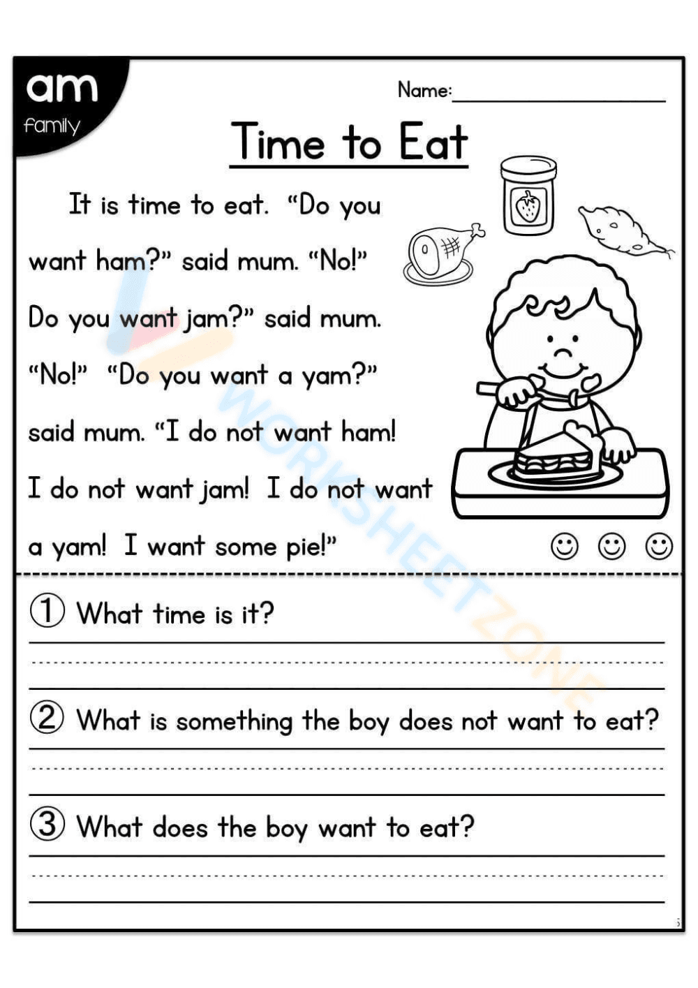 kindergarten reading 1 - Page 2