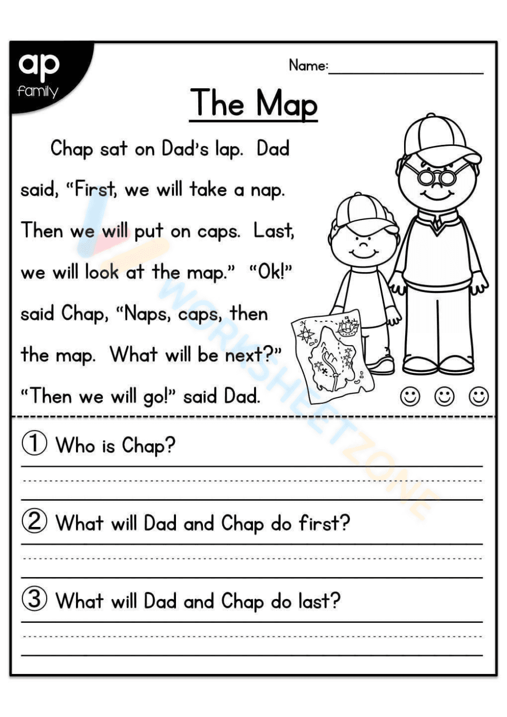 kindergarten reading 1 - Page 3