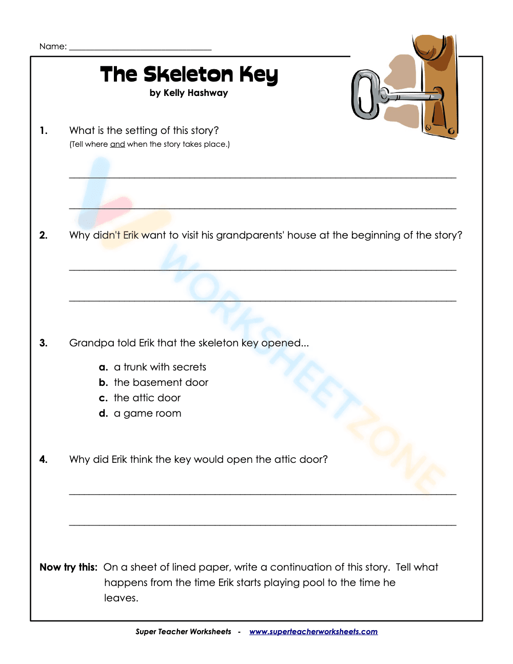 reading comprehension 4th grade 3 - Page 3