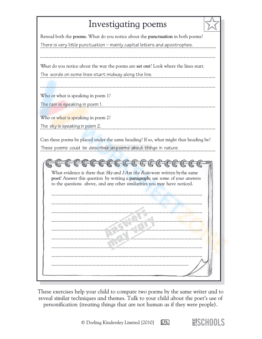 reading comprehension 5th grade 1 - Page 4
