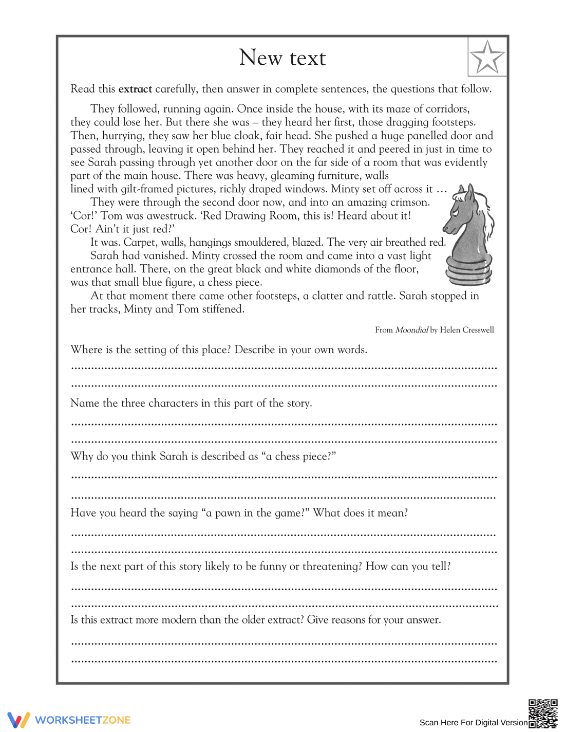 Comparing Texts Worksheet | Essential Grade 5 ELA - Page 2