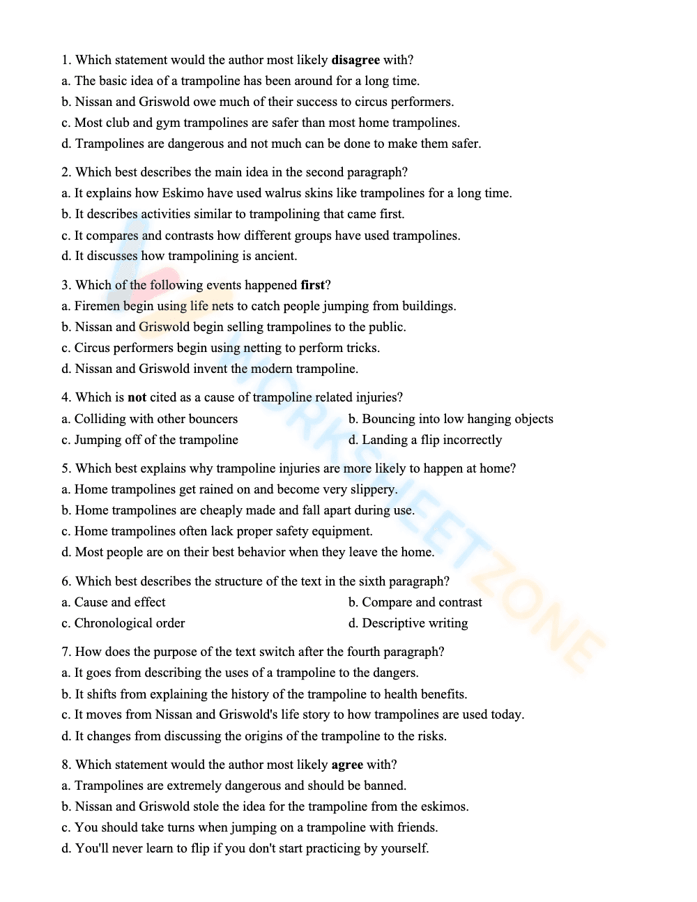 6th grade reading 4 - Page 2